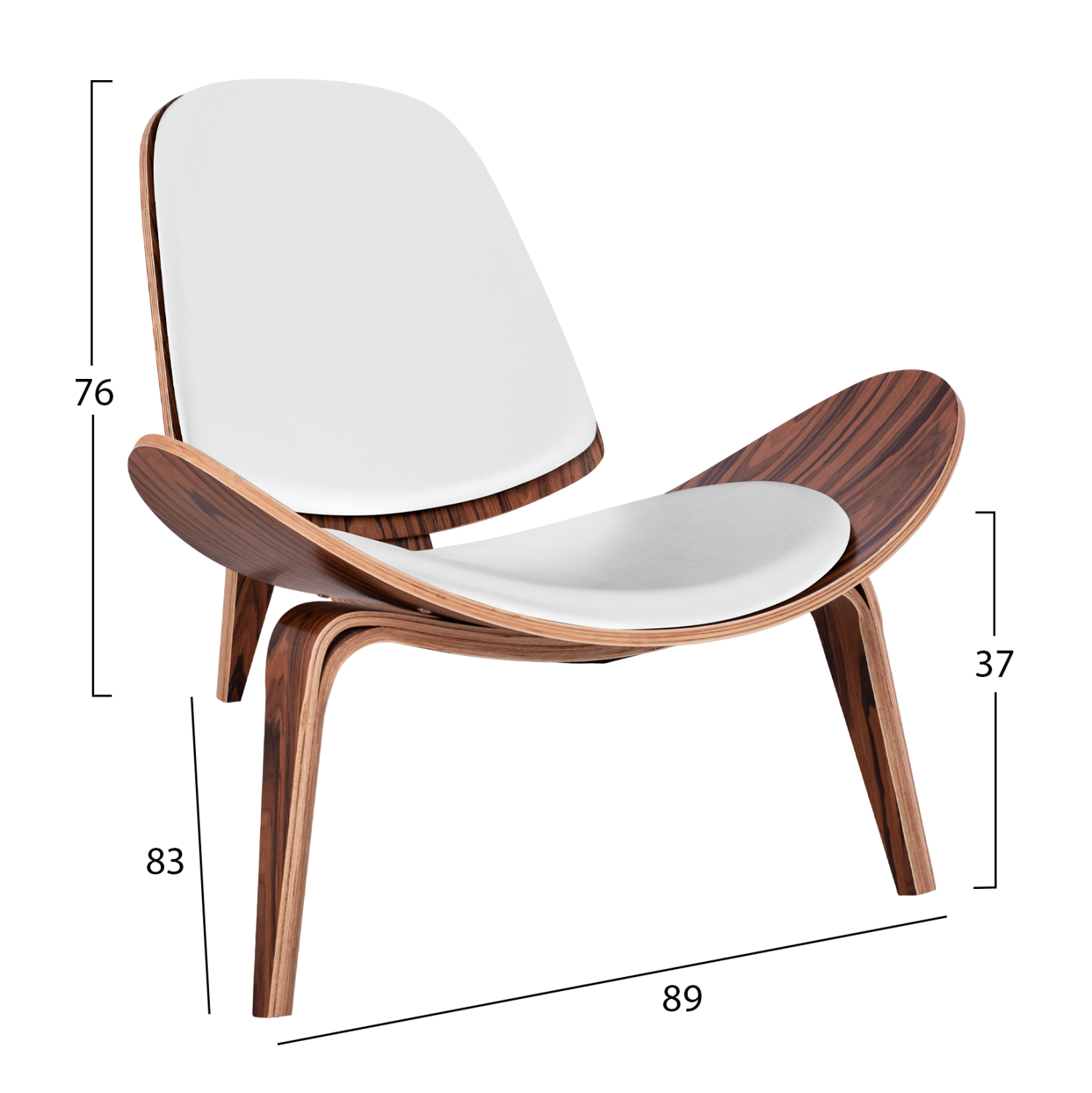 ΠΟΛΥΘΡΟΝΑ SUPERIOR PLUS ΚΑΡΥΔΙ ΜΕ ΛΕΥΚΟ ΜΑΞΙΛΑΡΙ PU 89x83x76Y εκ. 2