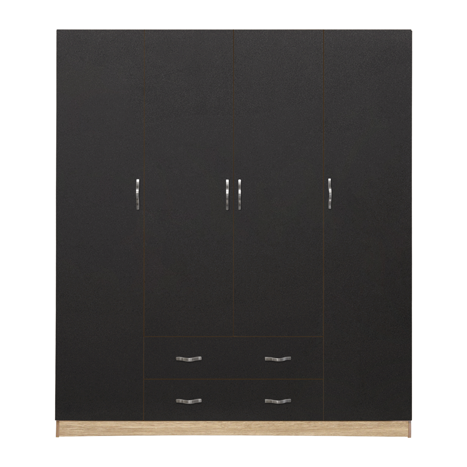 ΝΤΟΥΛΑΠΑ 4ΦΥΛΛΗ AZALEA ΜΕ 2 ΣΥΡΤΑΡΙΑ 200Χ56Χ180Υεκ. SONAMA-ΓΚΡΙ 1