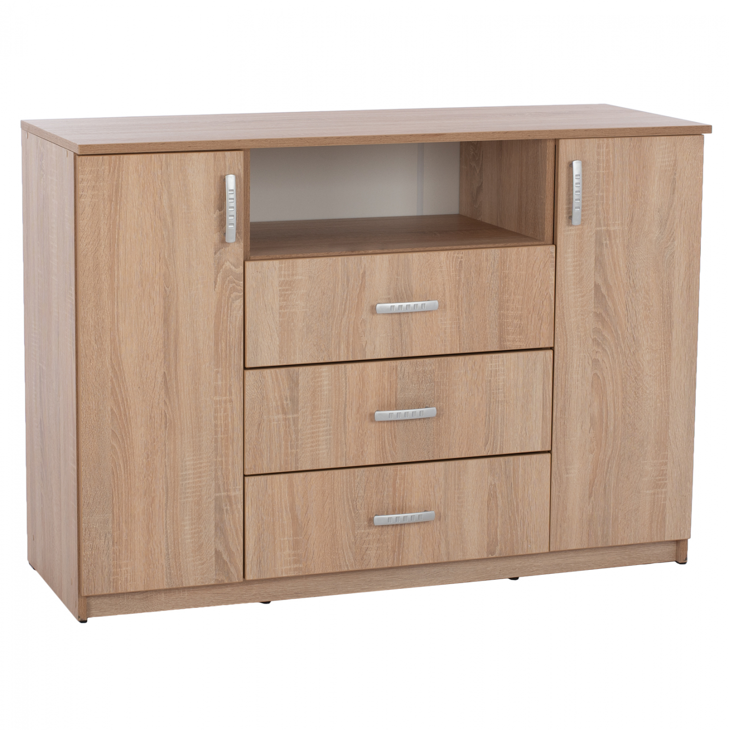 ΜΠΟΥΦΕΣ ΜΕ 2 ΝΤΟΥΛΑΠΙΑ Κ 3 ΣΥΡΤΑΡΙΑ ADLER SONAMA OAK 120X45X85Yεκ. 1