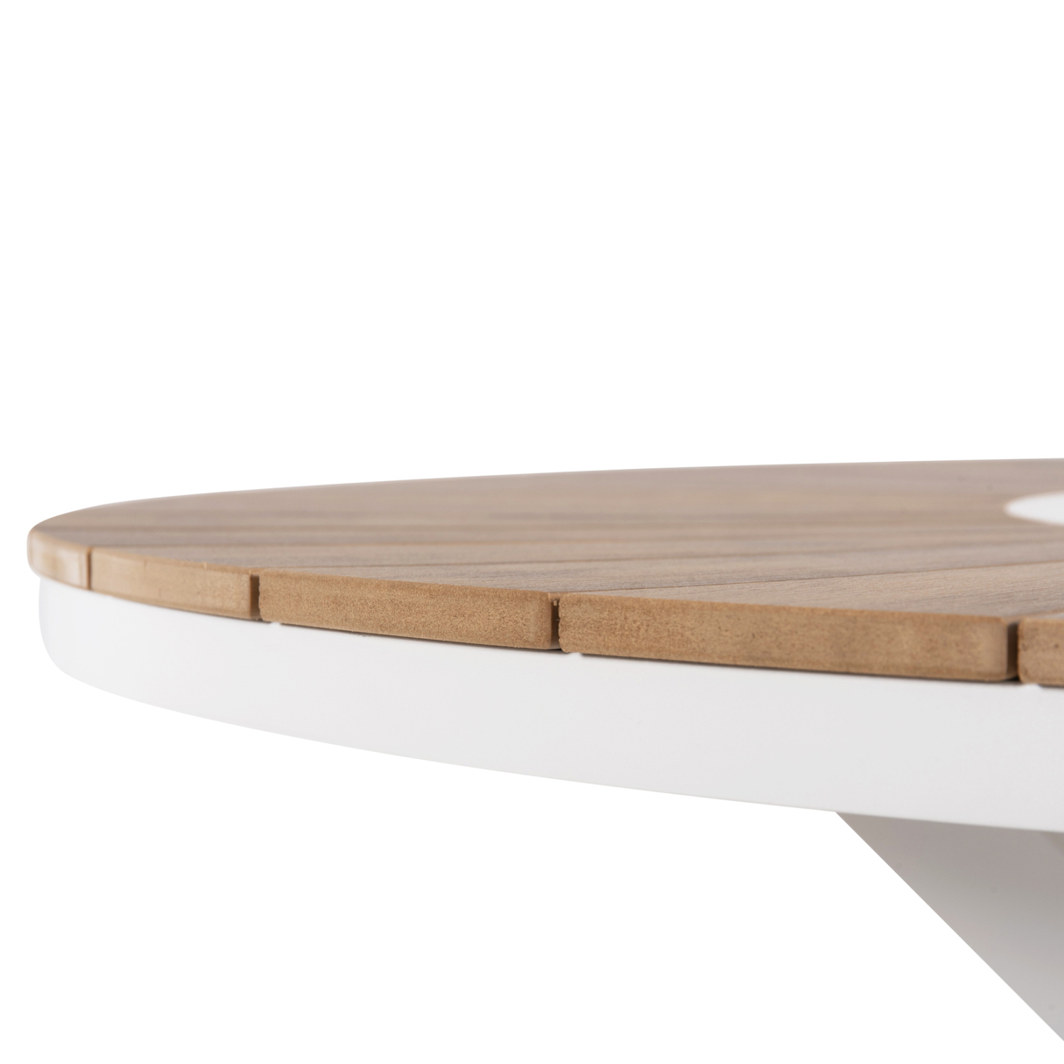 ΤΡΑΠΕΖΙ ΣΤΡΟΓΓΥΛΟ ΕΞ.ΧΩΡΟΥ MORIL ΑΛΟΥΜΙΝΙΟ ΛΕΥΚΟ-POLYWOOD ΦΥΣΙΚΟ Φ120εκ. 5