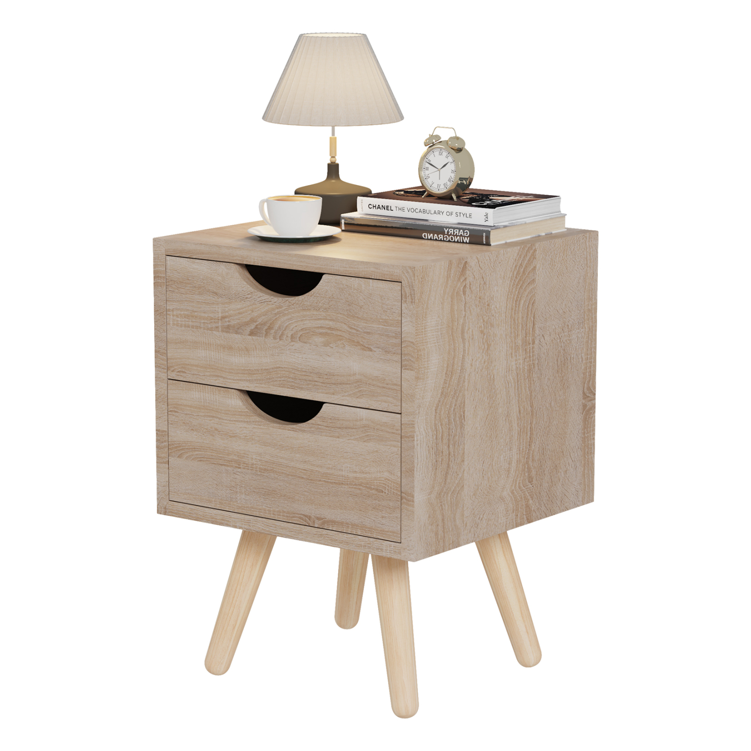 ΚΟΜΟΔΙΝΟ DINKL ΜΕΛΑΜΙΝΗ-2 ΣΥΡΤΑΡΙΑ- ΣΟΝΑΜΑ 29,7x29,7x45Υεκ 1