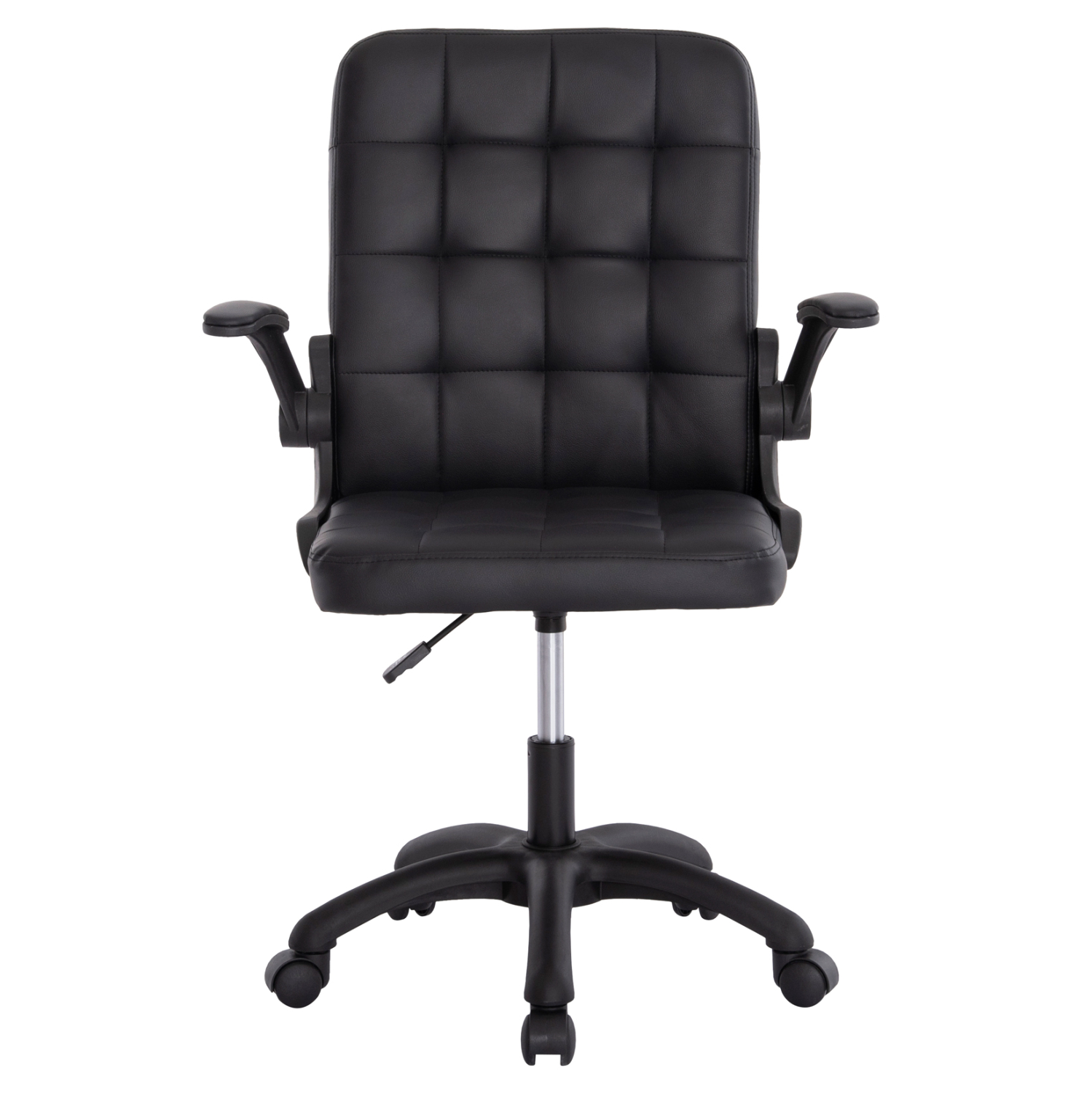 ΚΑΡΕΚΛΑ ΓΡΑΦΕΙΟΥ PORTIMA ΜΑΥΡΟ PVC-NYLON ΣΚΕΛΕΤΟΣ & ΒΑΣΗ 69x57x97Υεκ. 3