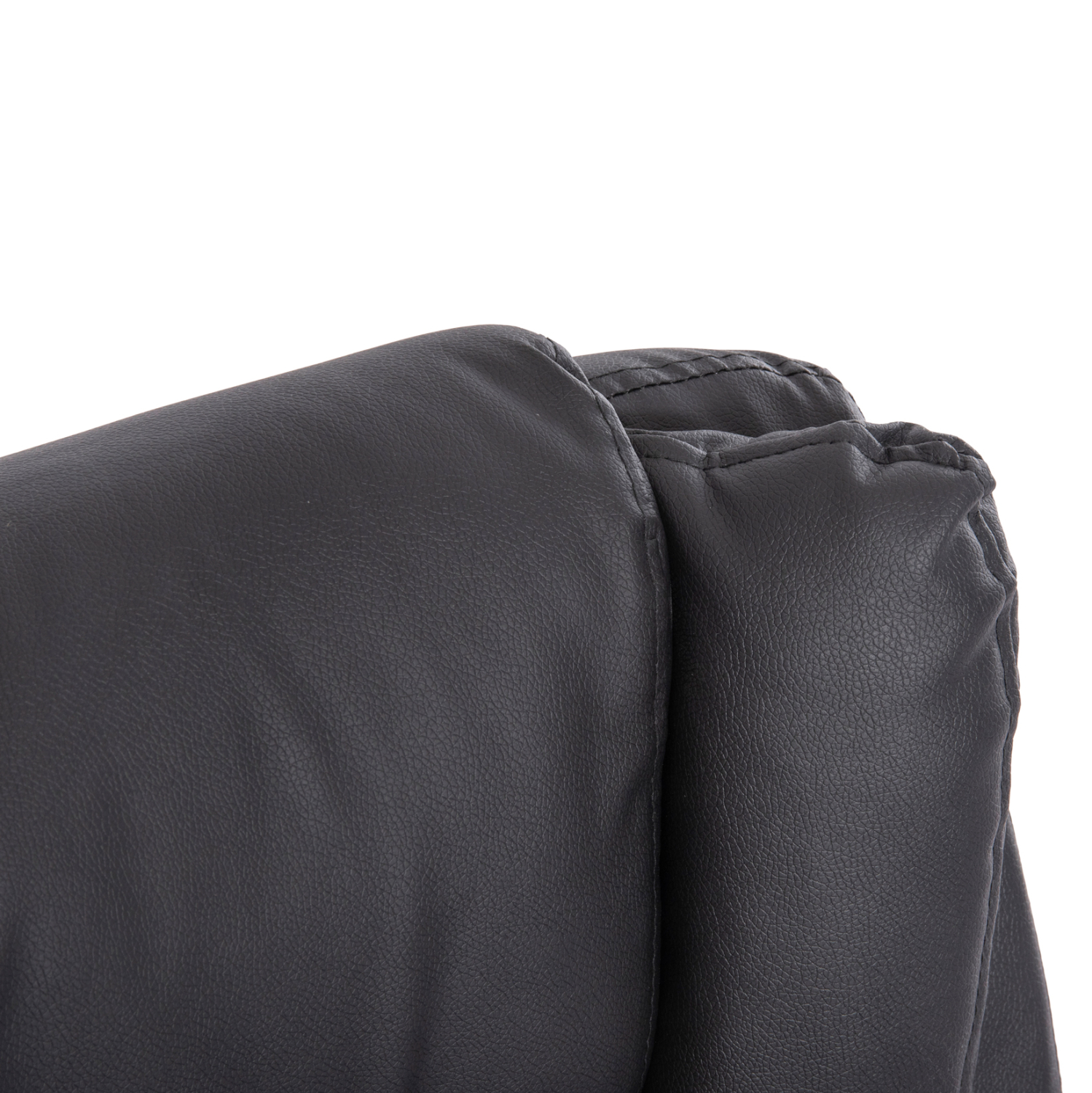 ΚΑΡΕΚΛΑ ΓΡΑΦΕΙΟΥ CANAN ΜΑΥΡO PVC-ΜΑΥΡΟ NYLON-ΒΑΣΗ ΧΡΩΜΙΟΥ 66x61x105Υεκ. 8