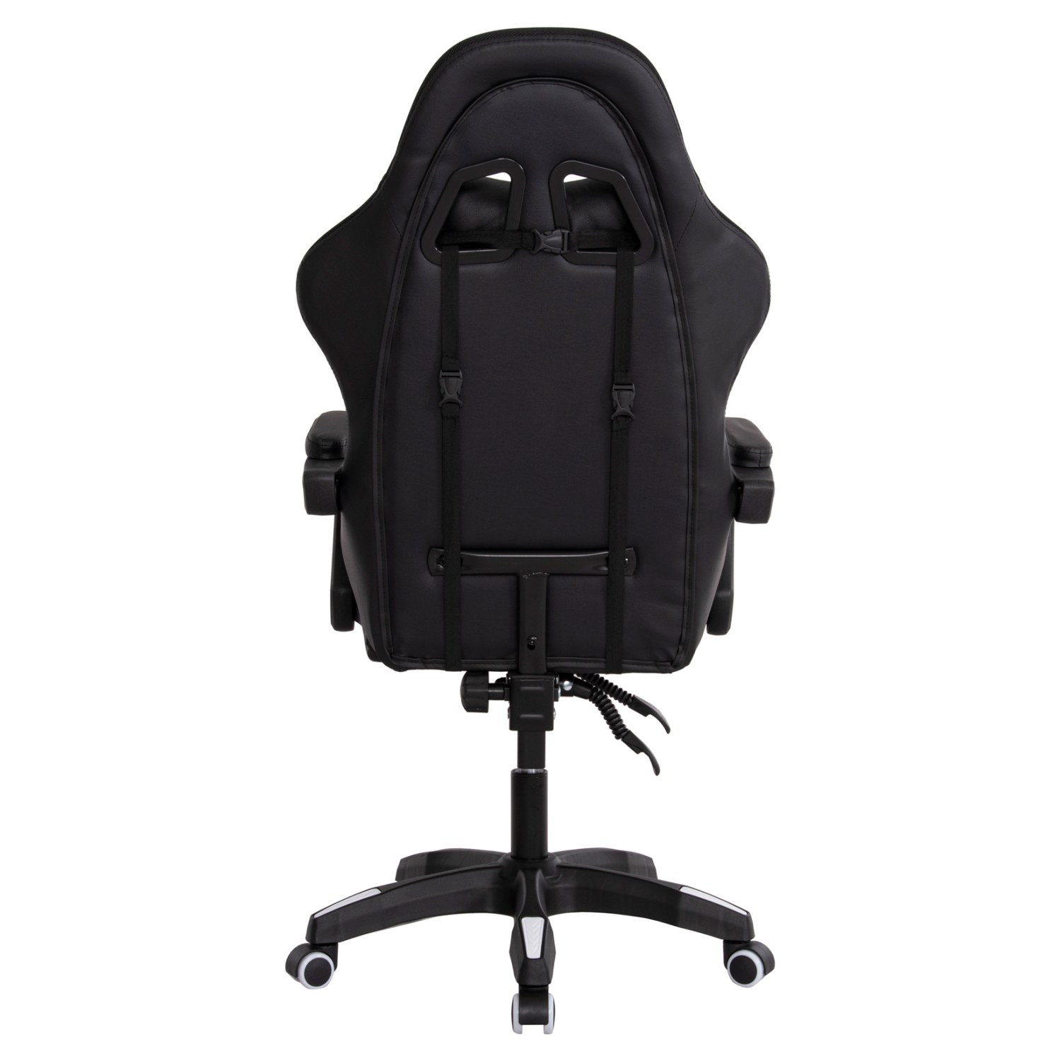 ΠΟΛΥΘΡΟΝΑ GAMING DARREN ΜΑΥΡΟ-ΛΕΥΚΟ PVC & NYLON 58.5x100x120Υεκ. 6