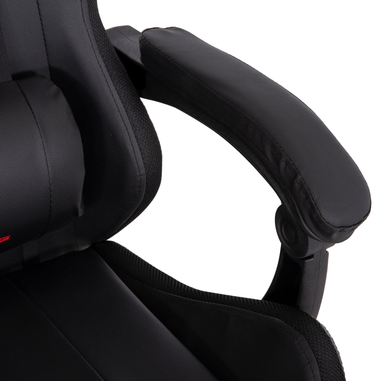 ΠΟΛΥΘΡΟΝΑ GAMING DARREN ΜΑΥΡΟ-ΚΟΚΚΙΝΟ PVC & NYLON 58.5x100x120Υεκ. 8
