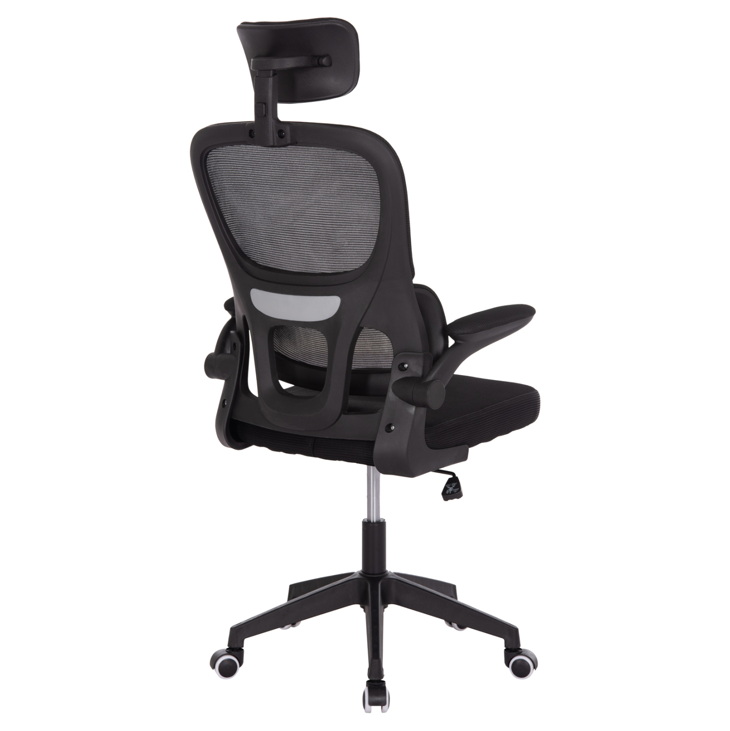 ΚΑΡΕΚΛΑ ΓΡΑΦΕΙΟΥ BASTON ΜΑΥΡΟ MESH & PP ΣΚΕΛΕΤΟΣ 64x60x117-127Υεκ. 5