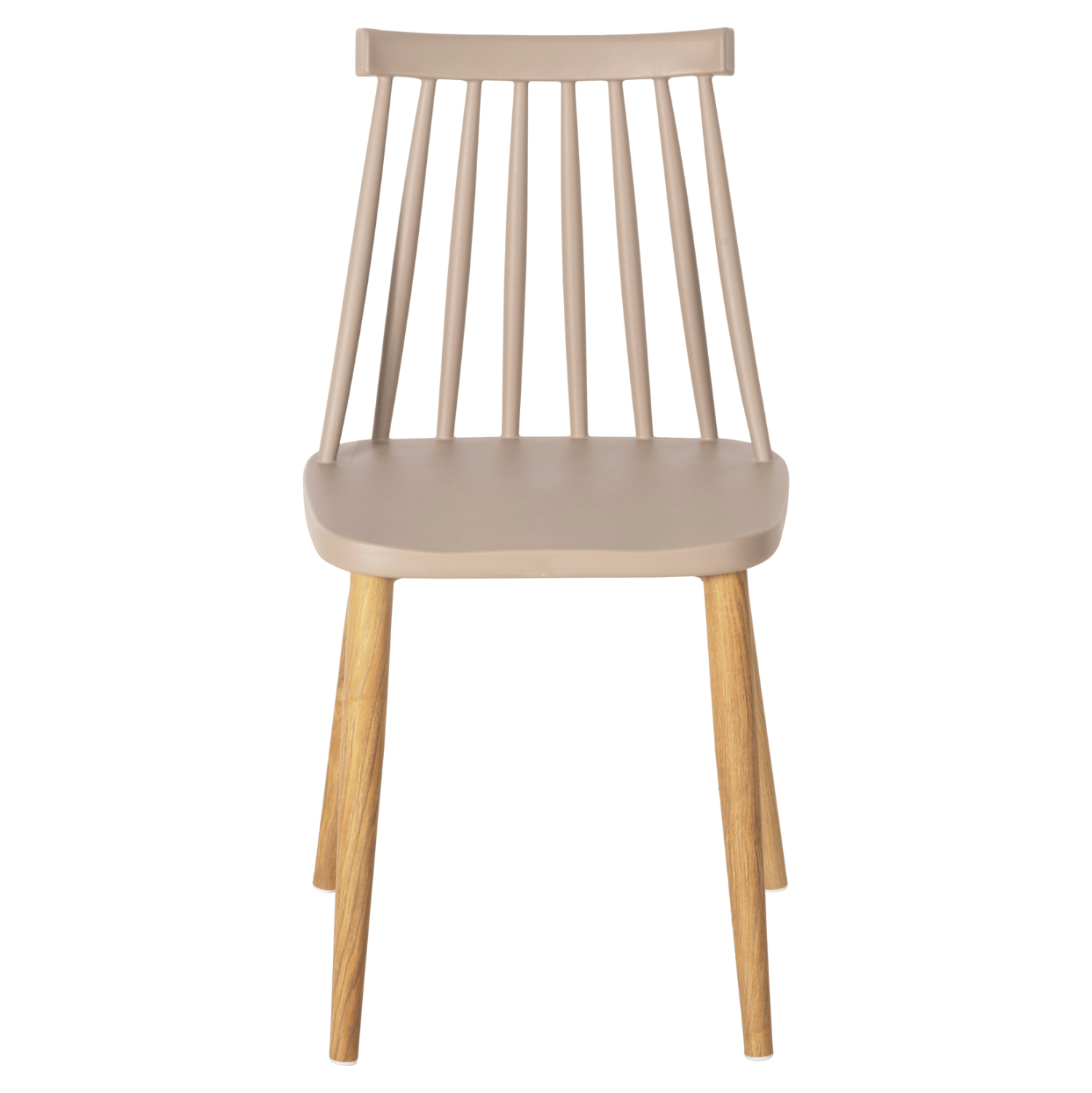 ΚΑΡΕΚΛΑ ΤΡΑΠΕΖΑΡΙΑΣ VANESSA ΚΑΠΟΥΤΣΙΝΟ ΜΕ ΜΕΤΑΛΛΙΚΑ ΠΟΔΙΑ 42,5x44x81Υ εκ. 3