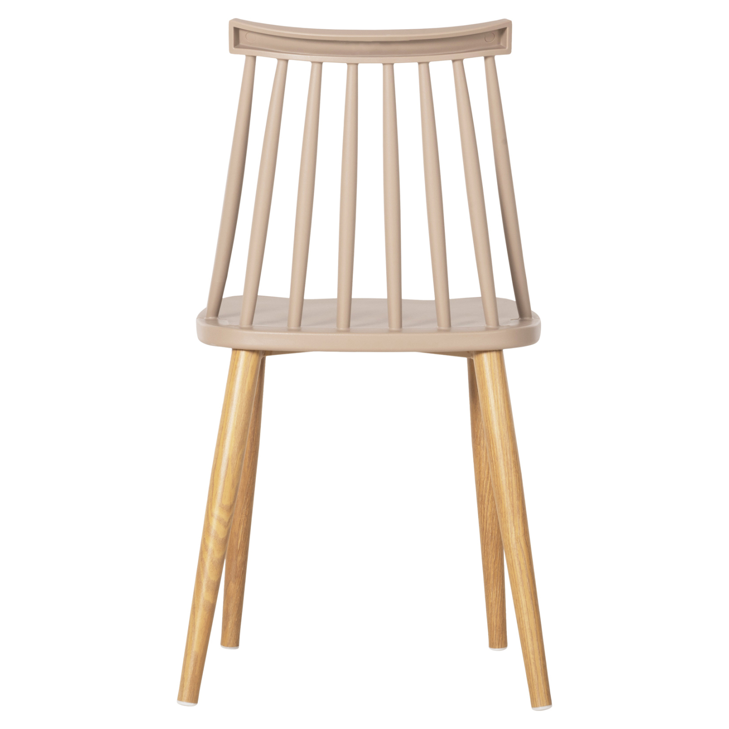 ΚΑΡΕΚΛΑ ΤΡΑΠΕΖΑΡΙΑΣ VANESSA ΚΑΠΟΥΤΣΙΝΟ ΜΕ ΜΕΤΑΛΛΙΚΑ ΠΟΔΙΑ 42,5x44x81Υ εκ. 6