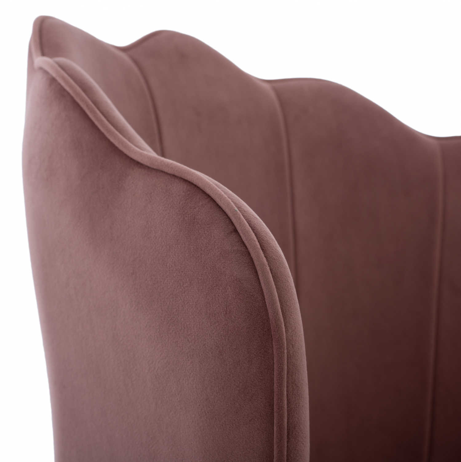 ΚΑΡΕΚΛΑ AVIE ΒΕΛΟΥΔΟ ΣΑΠΙΟ ΜΗΛΟ ΜΕ ΜΕΤΑΛΛΙΚΟ ΧΡΥΣΟ ΣΚΕΛΕΤΟ 48x48x85 εκ. 8