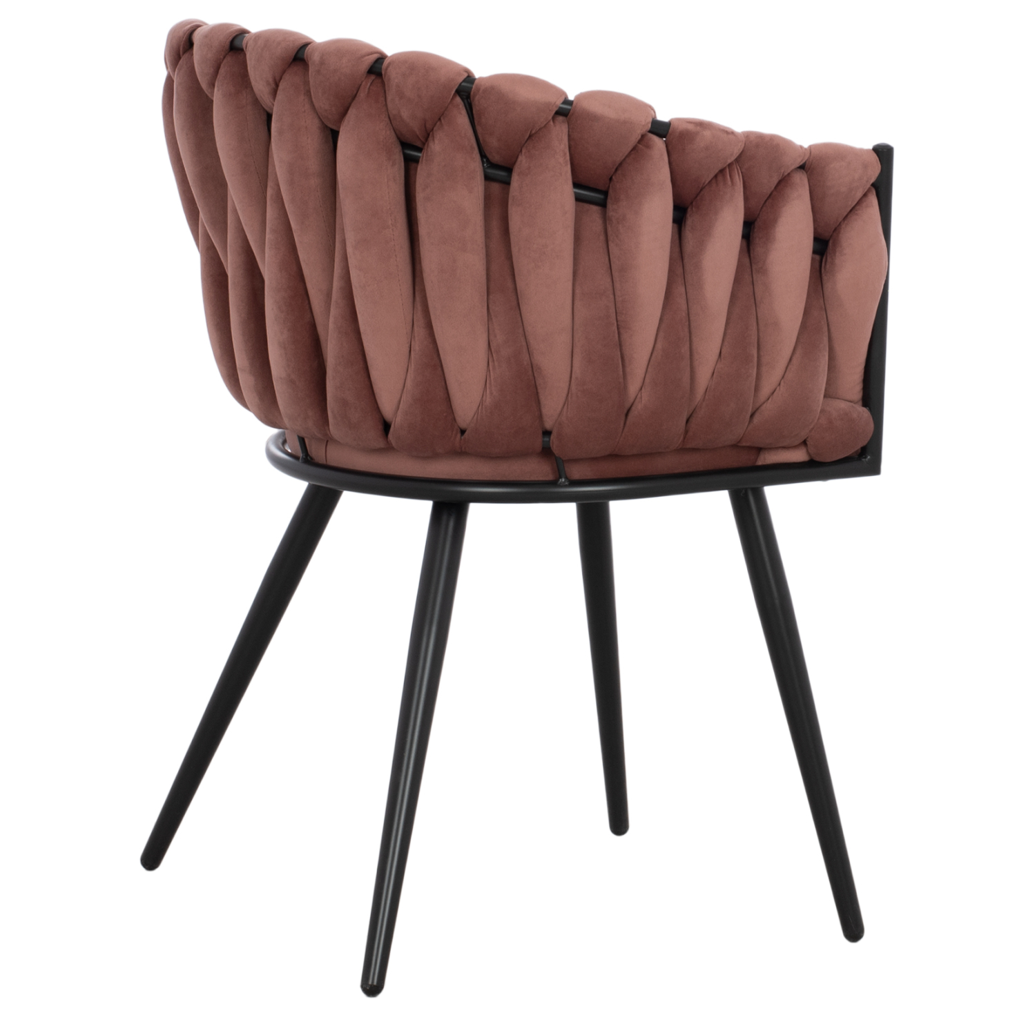 ΠΟΛΥΘΡΟΝΑΚΙ LUANDA ΒΕΛΟΥΔΟ ΣΑΠΙΟ ΜΗΛΟ ΚΑΙ ΜΕΤΑΛΛΙΚΑ ΠΟΔΙΑ 60x54x78 εκ. 5