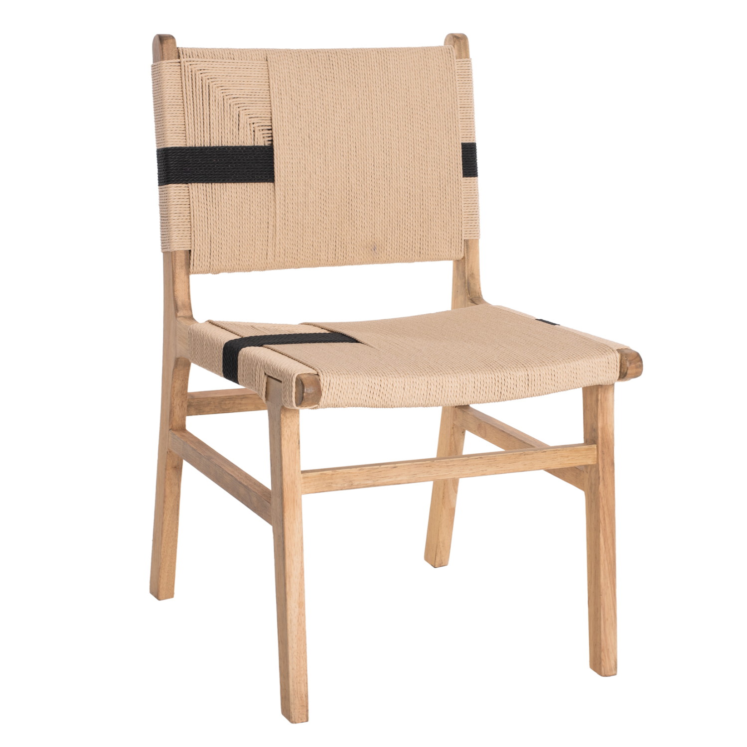 ΚΑΡΕΚΛΑ RUBBERWOOD ΚΑΙ ΣΧΟΙΝΙ ΣΕ ΦΥΣΙΚΟ RUSTIC 50x60x88Yεκ. 1
