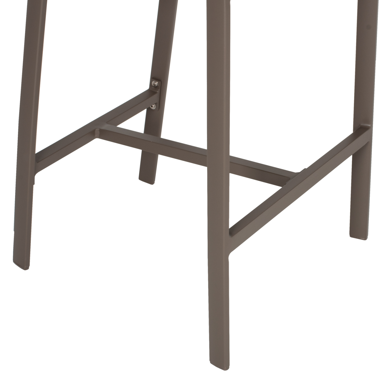 ΣΚΑΜΠΟ ΑΛΟΥΜΙΝΙΟΥ ΣΑΜΠΑΝΙ ΜΕ ΜΠΡΑΤΣΑ RATTAN &amp; TEXTLINE 56x58x105Yεκ.HM5892.23 8
