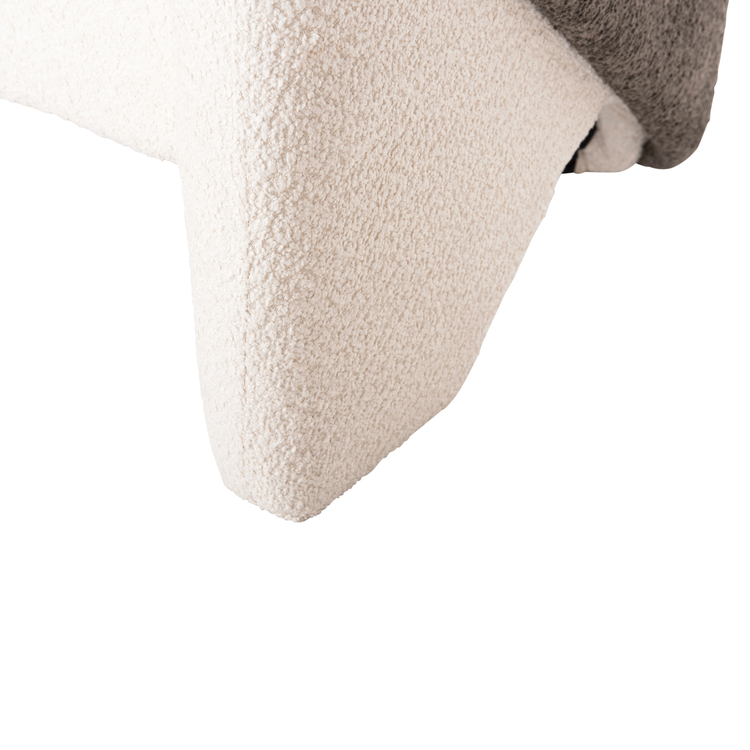 ΠΟΛΥΘΡΟΝΑ DOPER ΜΠΟΥΚΛΕ ΥΦΑΣΜΑ ΛΕΥΚΟ-ΓΚΡΙ 68x72x76Υ εκ. 10