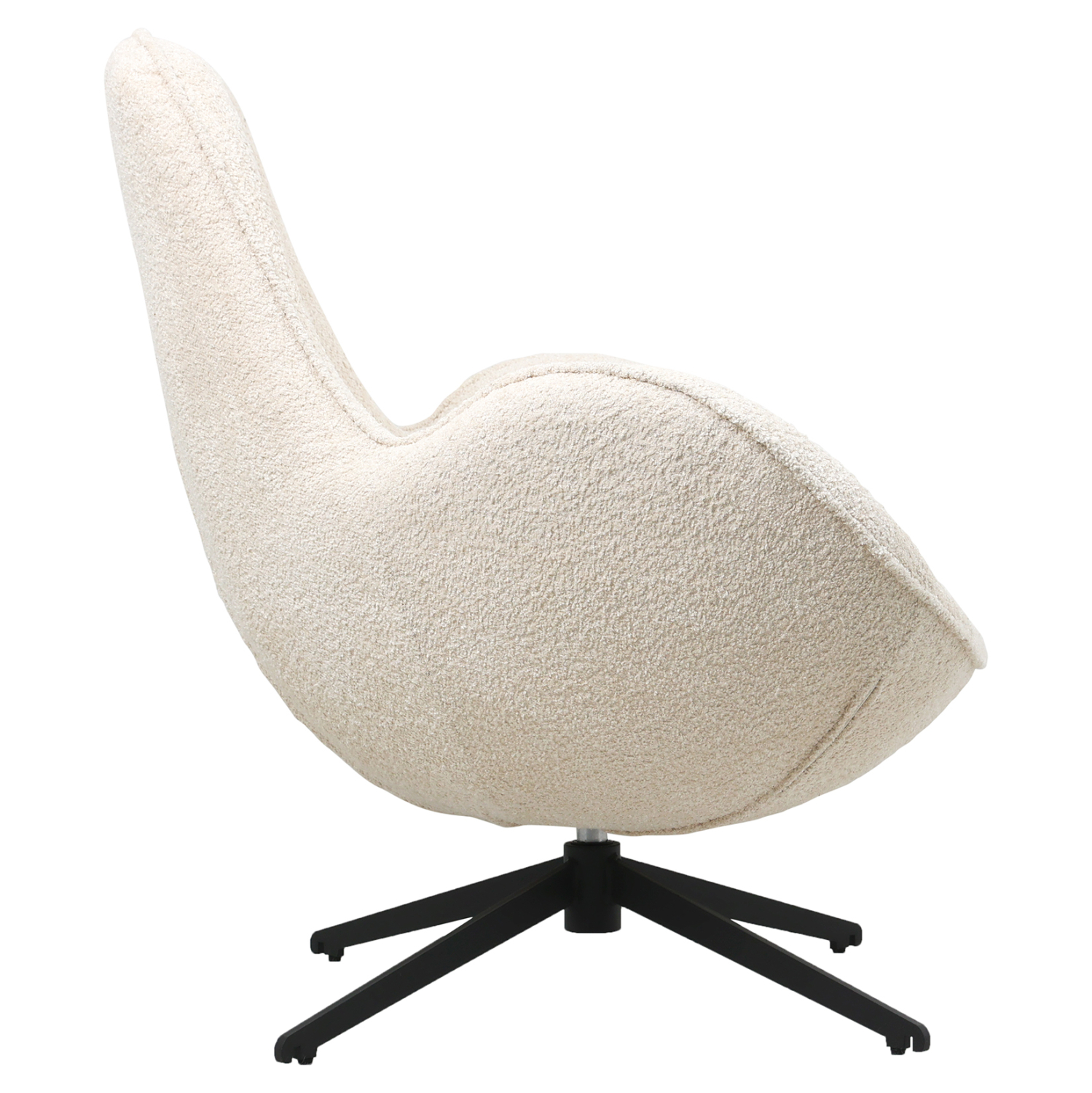 ΠΟΛΥΘΡΟΝΑ ΠΕΡΙΣΤΡΕΦΟΜΕΝΗ BRYNN ΕΚΡΟΥ ΜΠΟΥΚΛΕ-ΜΑΥΡΗ ΜΕΤΑΛ. ΒΑΣΗ 86x76x87Υεκ 3