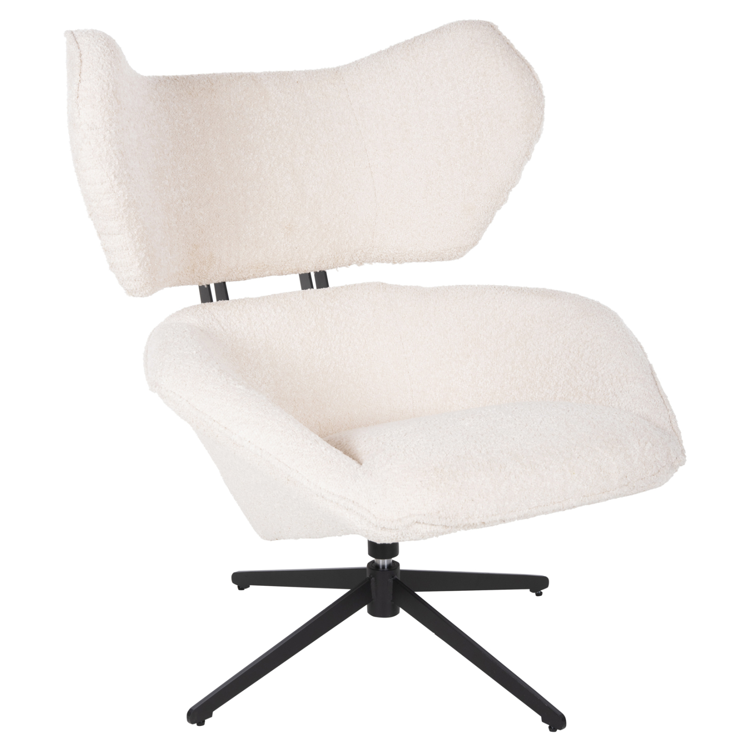 ΠΟΛΥΘΡΟΝΑ ΠΕΡΙΣΤΡΕΦΟΜΕΝΗ BRYLL ΕΚΡΟΥ ΜΠΟΥΚΛΕ-ΜΑΥΡΗ ΒΑΣΗ 86x90x97Υεκ. 1