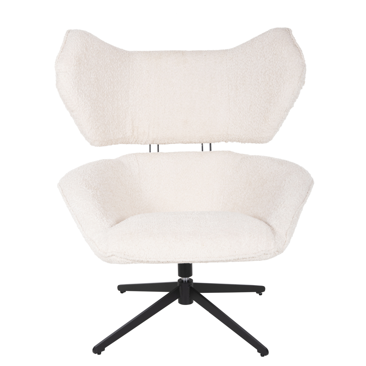 ΠΟΛΥΘΡΟΝΑ ΠΕΡΙΣΤΡΕΦΟΜΕΝΗ BRYLL ΕΚΡΟΥ ΜΠΟΥΚΛΕ-ΜΑΥΡΗ ΒΑΣΗ 86x90x97Υεκ. 3