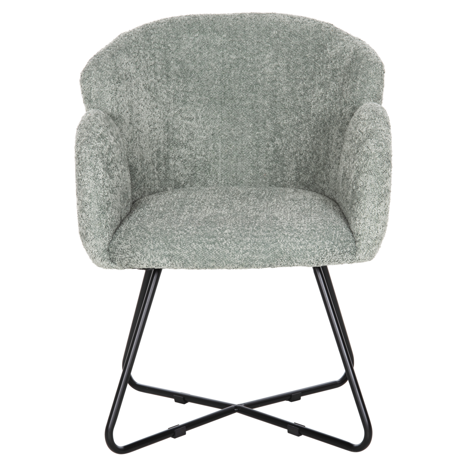 ΠΟΛΥΘΡΟΝΑ HARNIS ΦΥΣΤΙΚΙ ΜΠΟΥΚΛΕ-ΜΑΥΡΑ ΜΕΤΑΛ.ΠΟΔΙΑ ΧΙΑΣΤΙ 59,5x64x77Υεκ 3