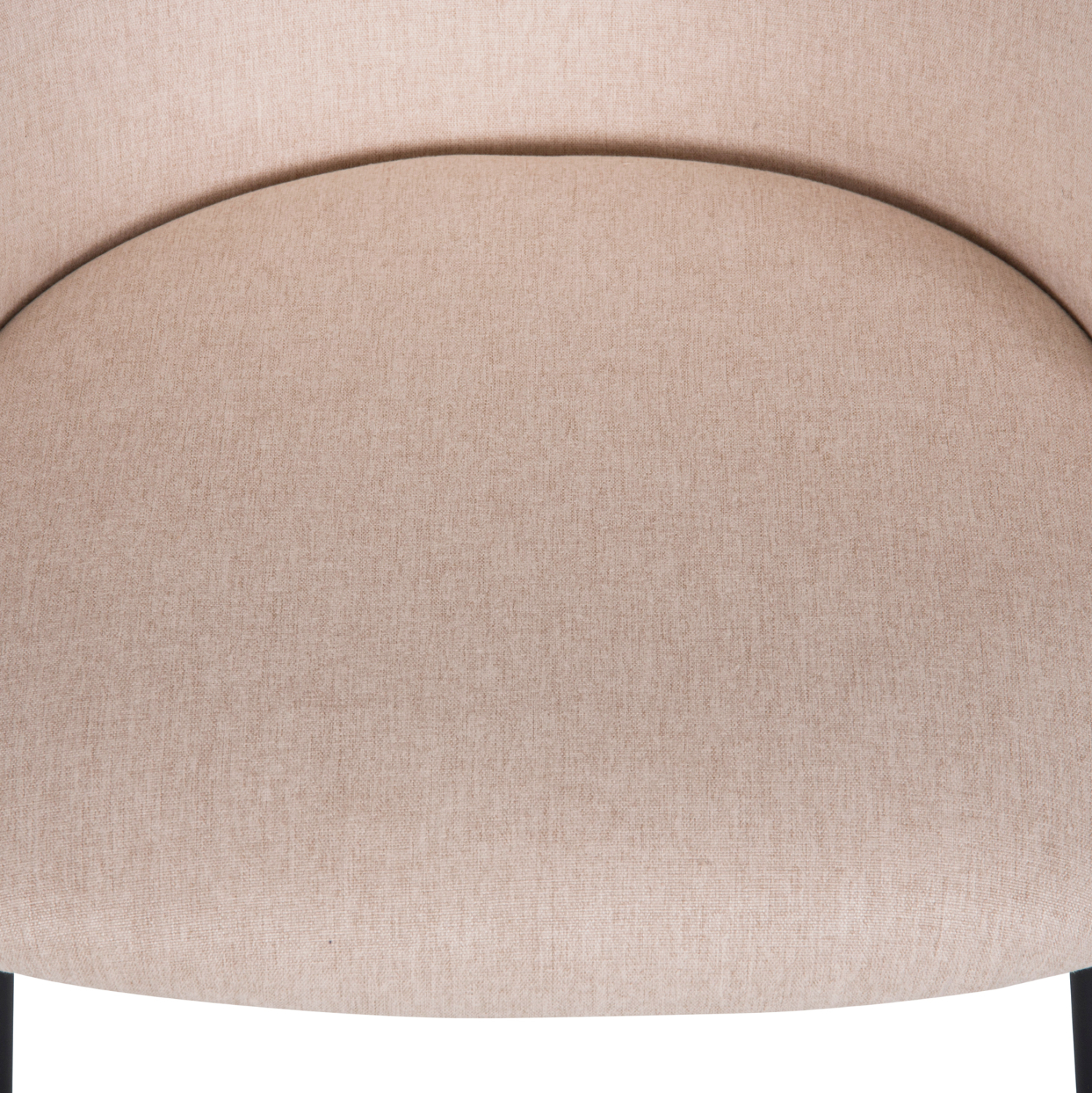 ΚΑΡΕΚΛΑ ISIAH ΜΠΕΖ ΥΦΑΣΜΑ-ΜΑΥΡΑ ΜΕΤΑΛΛΙΚΑ ΠΟΔΙΑ 56x56x76Υ εκ. 8