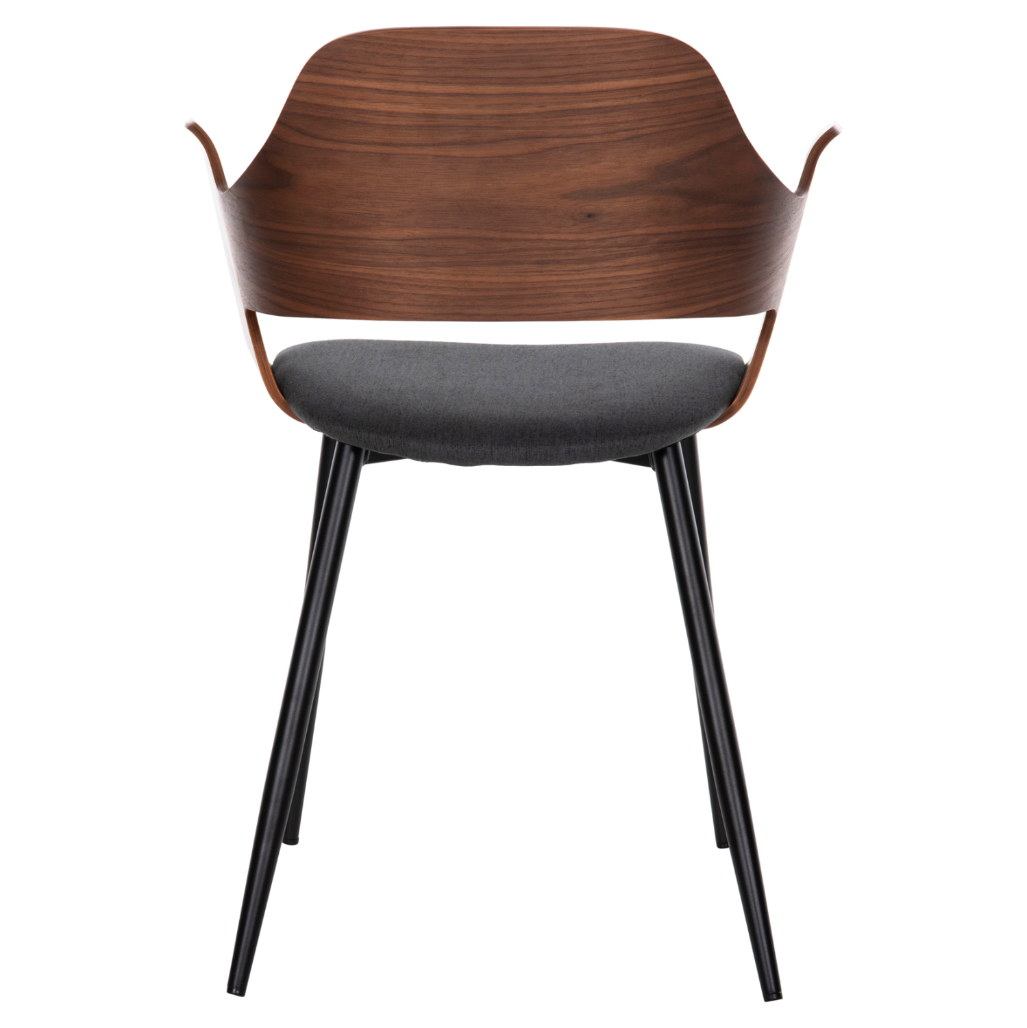 ΚΑΡΕΚΛΑ VELP ΞΥΛΟ ΣΕ ΚΑΡΥΔΙ-ΓΚΡΙ ΥΦΑΣΜΑ-ΜΑΥΡΑ ΜΕΤΑΛ. ΠΟΔΙΑ 55,5x50x79Υεκ. 6