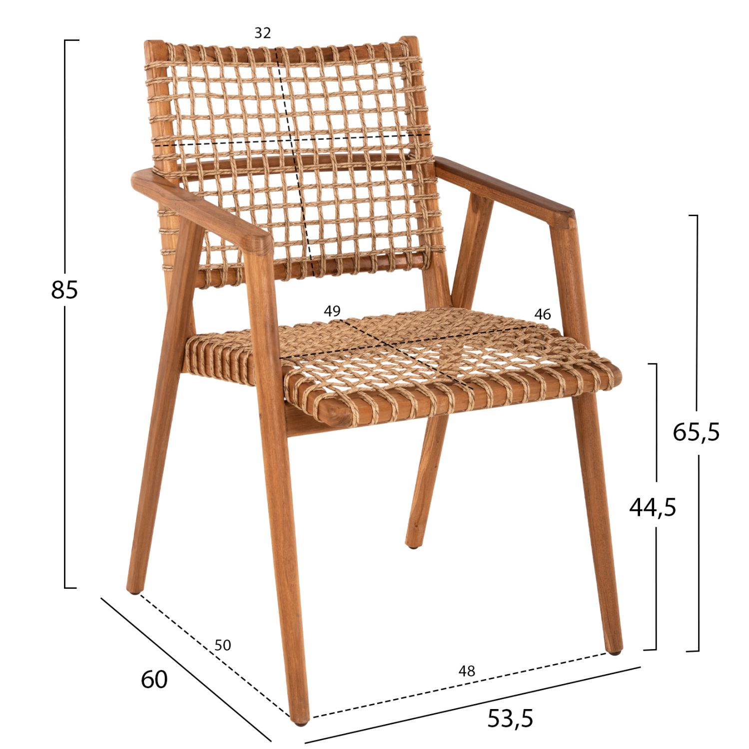 ΠΟΛΥΘΡΟΝΑ ΕΣΩΤ. ΧΩΡΟΥ VAYA ΞΥΛΟ ΤΕΑΚ-ΣΥΝΘΕΤΙΚΟ ΣΧΟΙΝΙ ΦΥΣΙΚΟ 53,5x60,5x85Υ εκ. 2