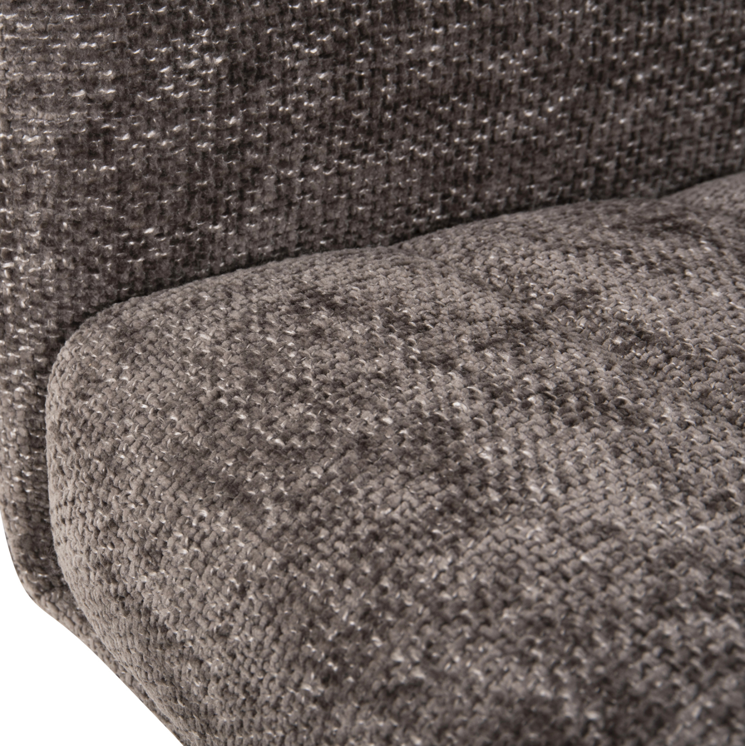 ΠΟΛΥΘΡΟΝΑΚΙ ΤΡΑΠΕΖΑΡΙΑΣ GAZER ΓΚΡΙ YΦΑΣΜΑ-ΠΟΔΙΑ RUBBERWOOD 66x63x91Υεκ. 9