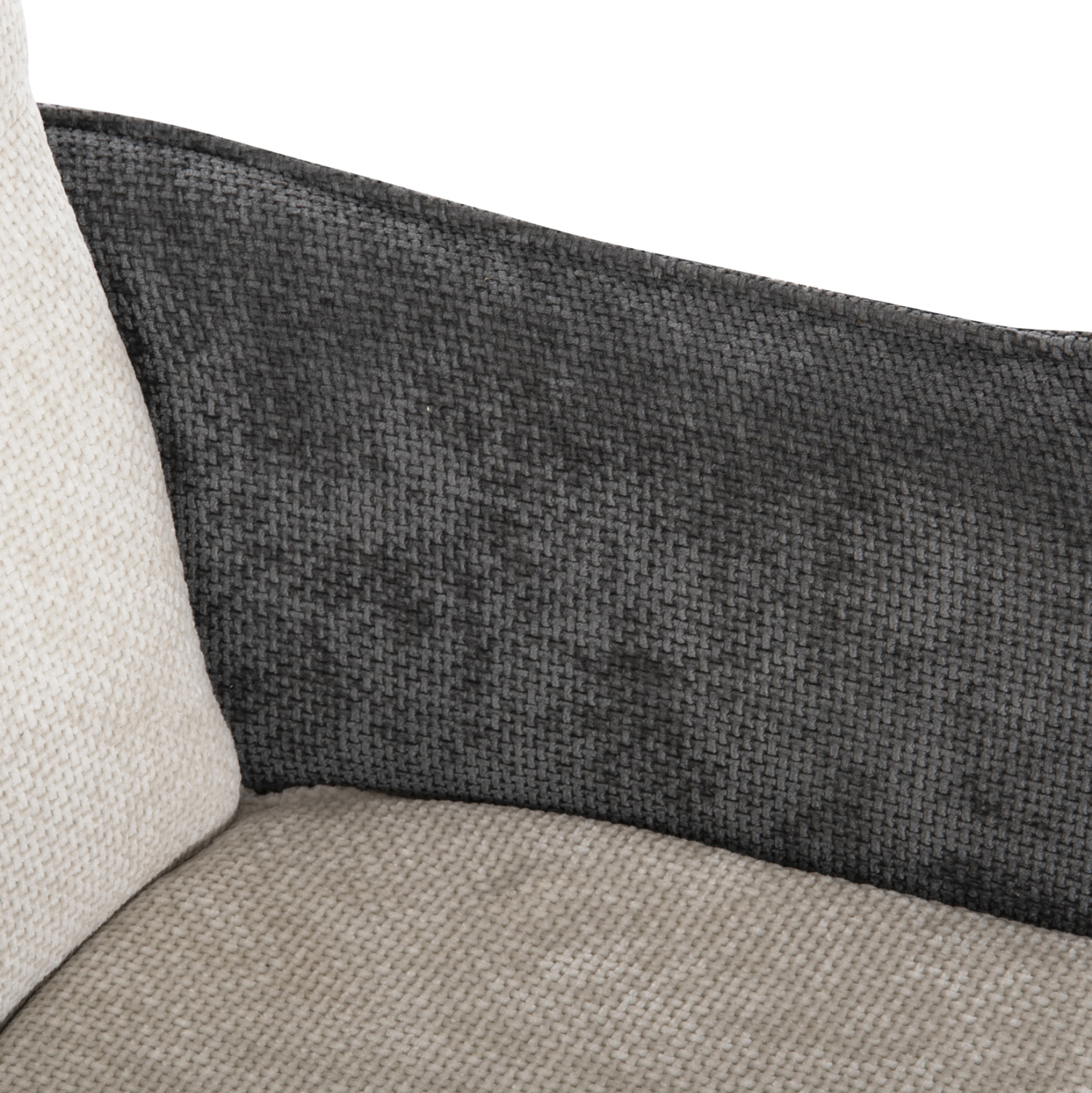 ΠΟΛΥΘΡΟΝΑΚΙ REX ΜΠΕΖ-ΓΚΡΙ ΥΦΑΣΜΑ-ΞΥΛΟ ΟΞΙΑΣ ΠΟΔΙΑ 53x60x93Υεκ. 7