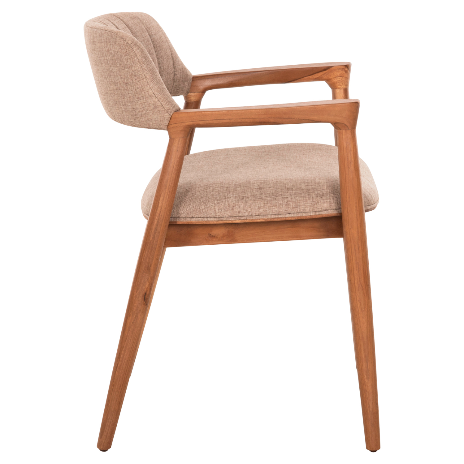 ΠΟΛΥΘΡΟΝΑ JAMES TEAK WOOD ΜΕ ΣΑΜΠΑΝΙ ΥΦΑΣΜΑ 57x52x76Υεκ. 4