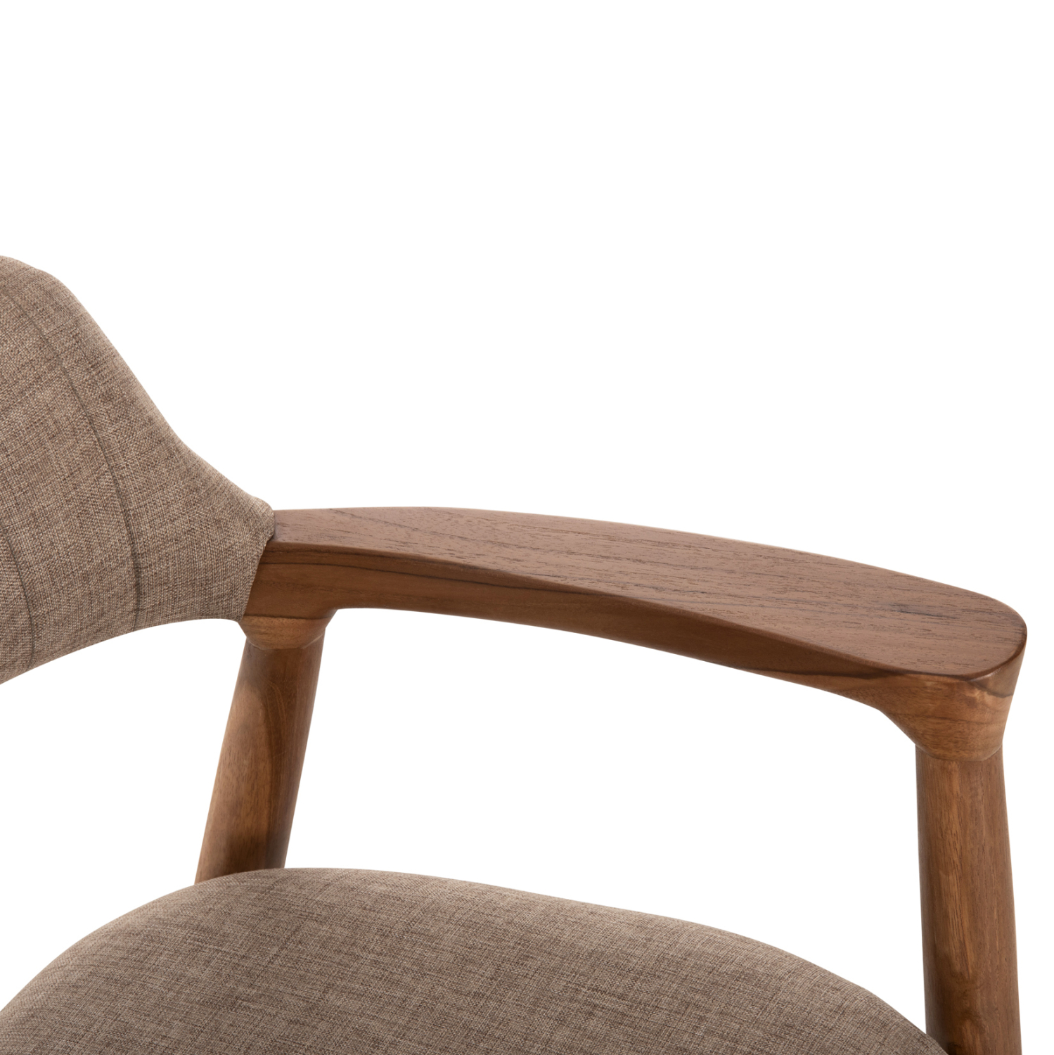 ΠΟΛΥΘΡΟΝΑ JAMES TEAK WOOD ΜΕ ΣΑΜΠΑΝΙ ΥΦΑΣΜΑ 57x52x76Υεκ. 7