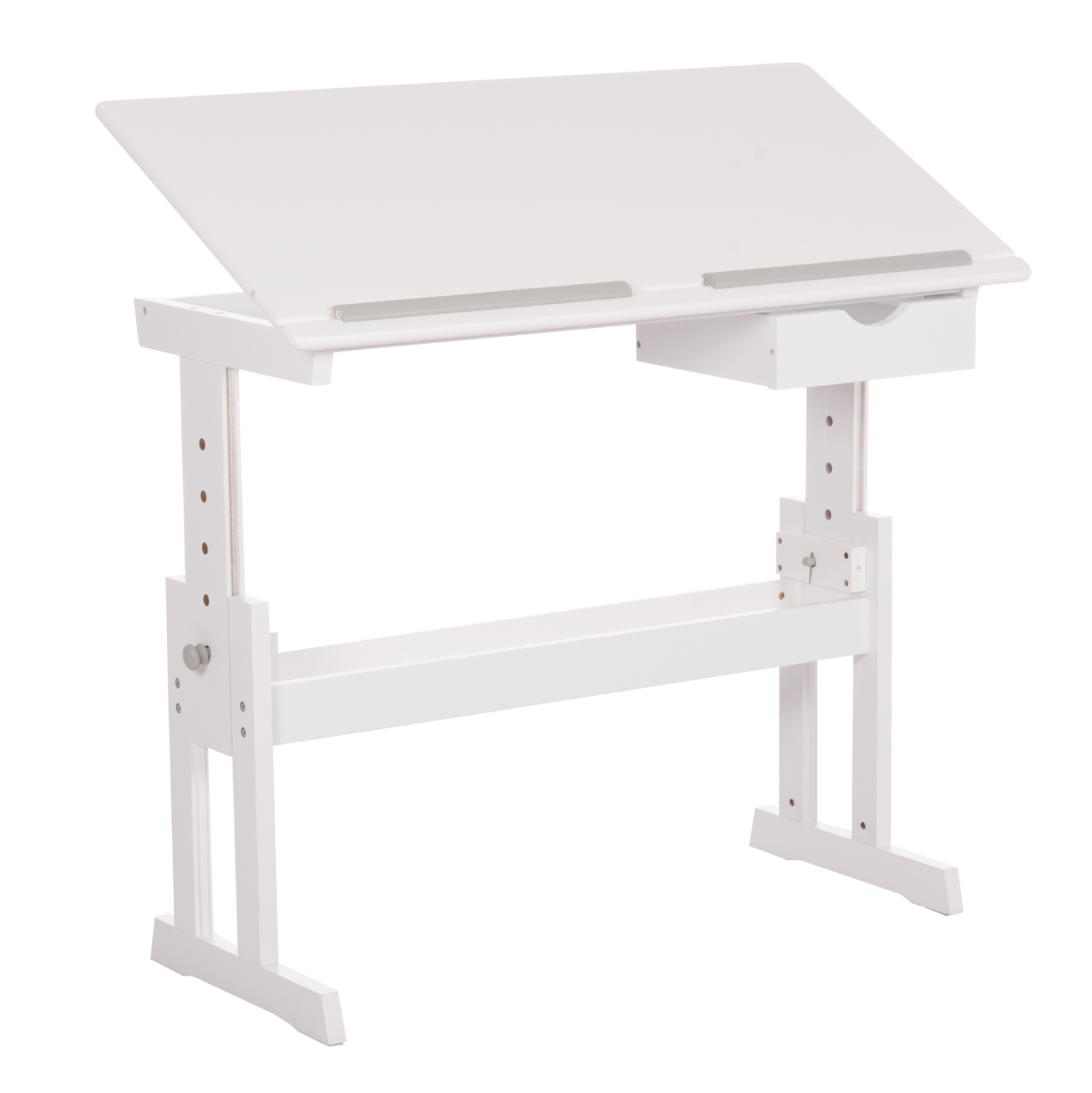 ΓΡΑΦΕΙΟ/ΣΧΕΔΙΑΣΤΗΡΙΟ ASCENT MDF ΣΕ ΛΕΥΚΟ 109x55x87,5Υεκ 1