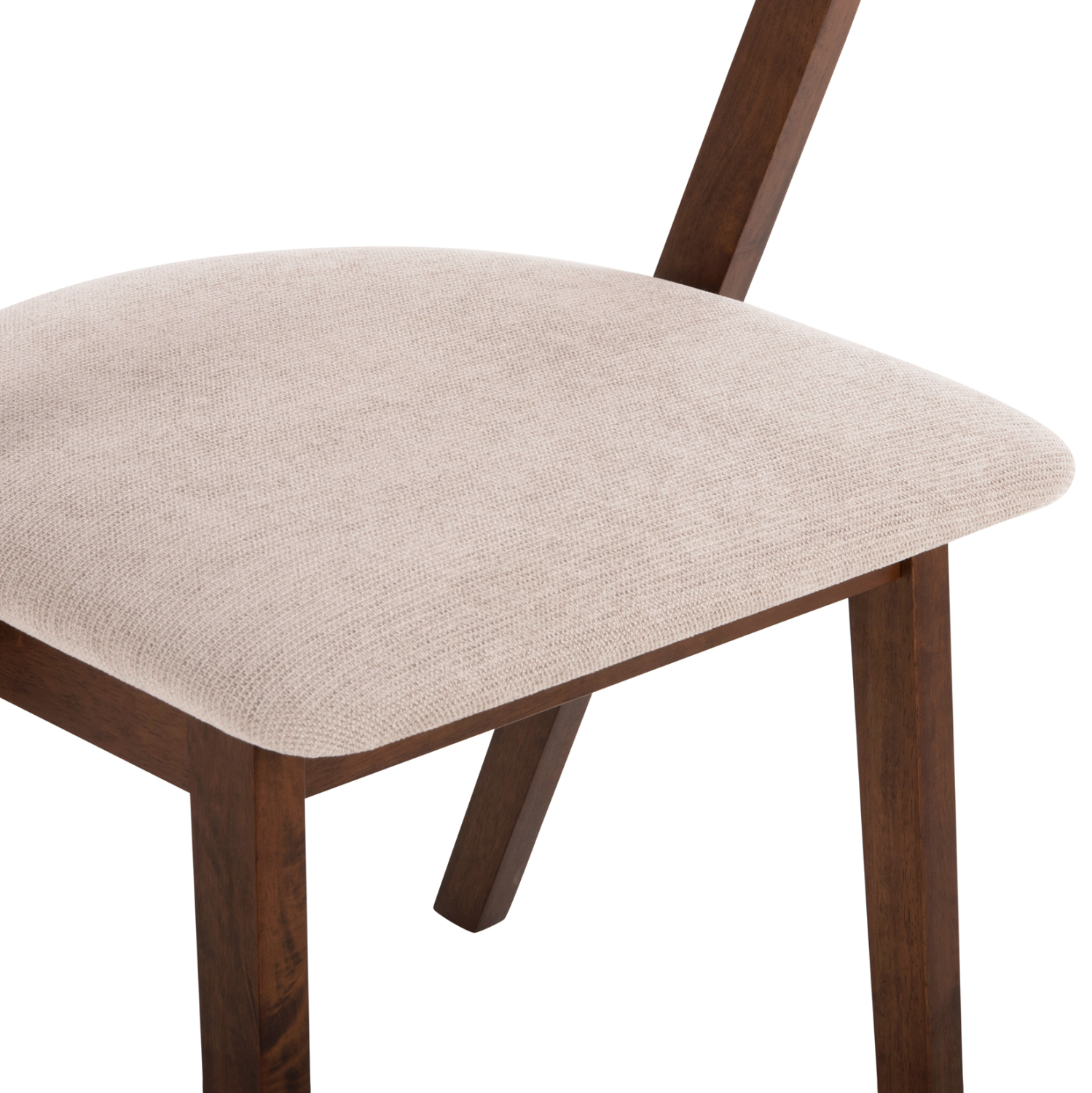 ΚΑΡΕΚΛΑ RIDER RUBBERWOOD ΣΕ ΚΑΡΥΔΙ-ΥΦΑΣΜΑ ΕΚΡΟΥ 59x59x83Yεκ. 9