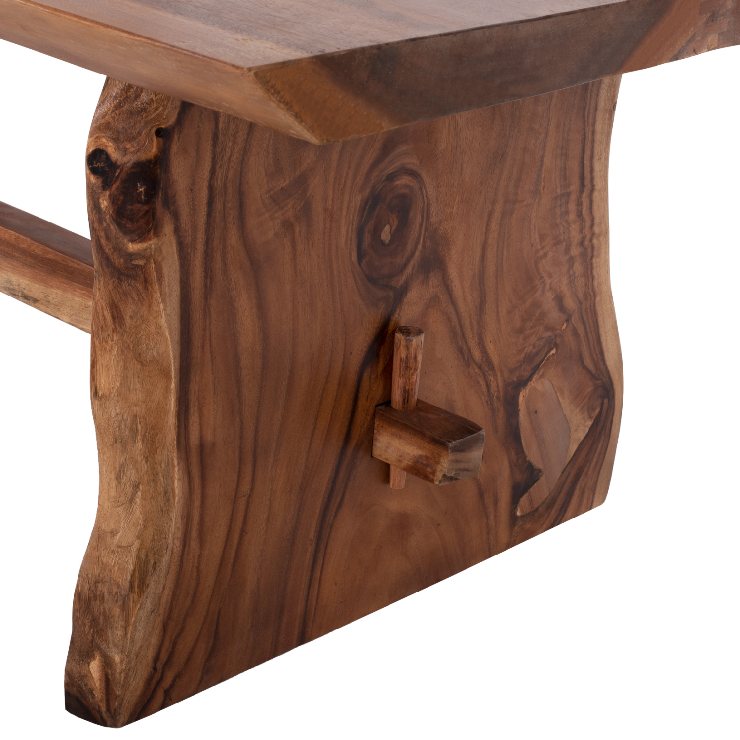 ΤΡΑΠΕΖΙ ΤΡΑΠΕΖΑΡΙΑΣ ULYSES ΜΑΣΙΦ ΞΥΛΟ SUAR ΣΕ ΦΥΣΙΚΟ- ΠΑΧΟΣ 9εκ 250x90x78Υεκ. 6