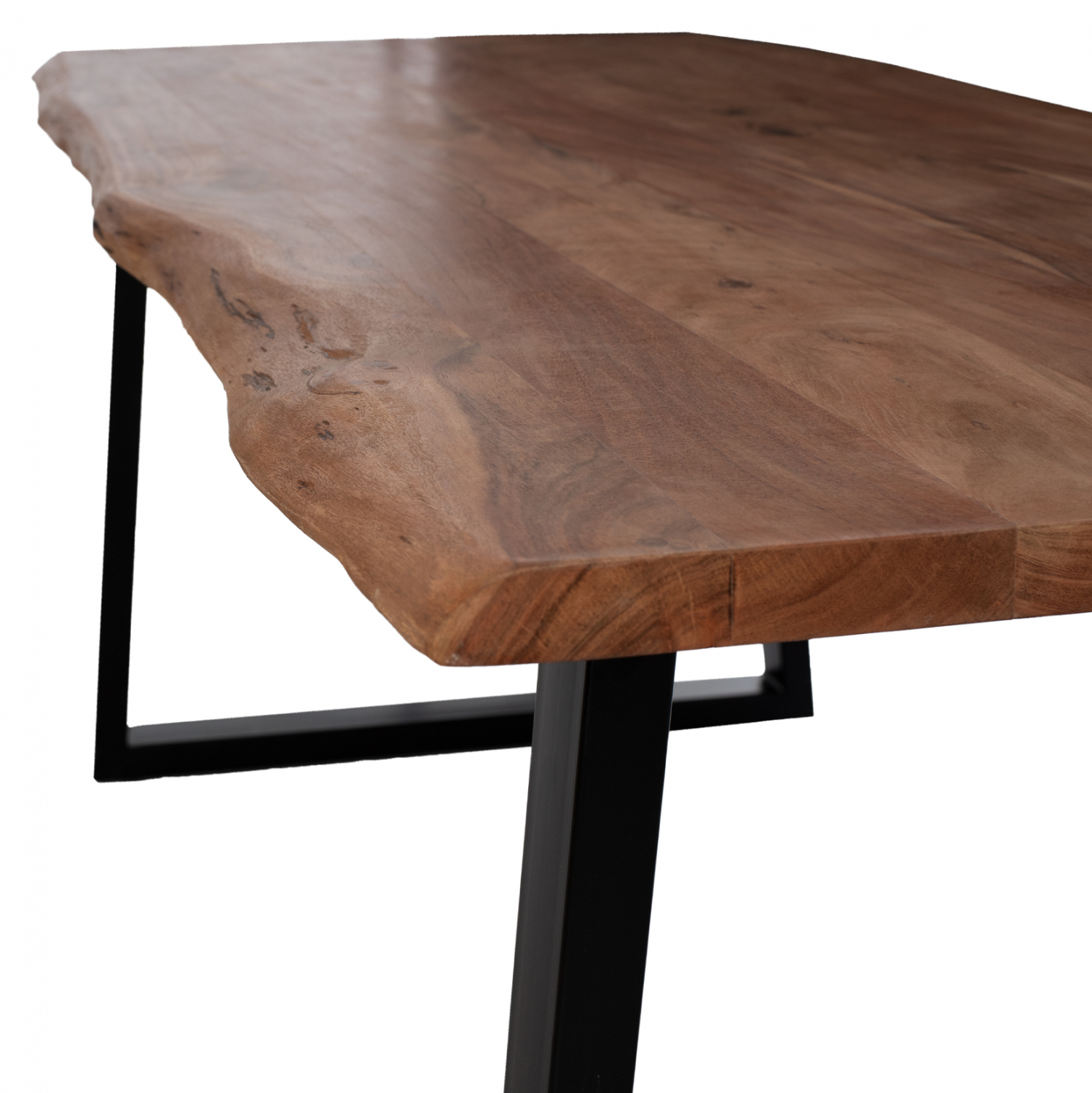 ΤΡΑΠΕΖΙ ΤΡΑΠΕΖΑΡΙΑΣ MONTANA 4εκ.ΠΑΧΟΣ ΜΑΣΙΦ ΞΥΛΟ ΑΚΑΚΙΑΣ 200x93x74Υ εκ. 7