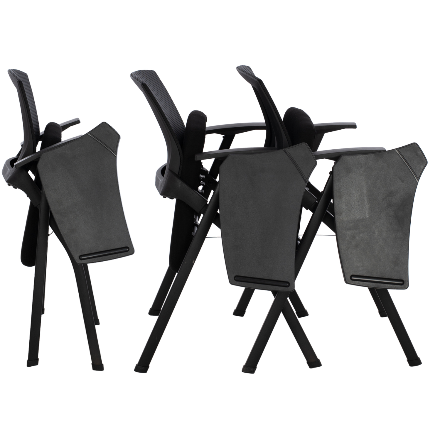 ΚΑΡΕΚΛΑ ΣΥΝΕΔΡΙΟΥ ΜΕ ΑΝΑΛΟΓΙΟ SUPERIOR ΜΑΥΡΗ 64x55x82 εκ. 4