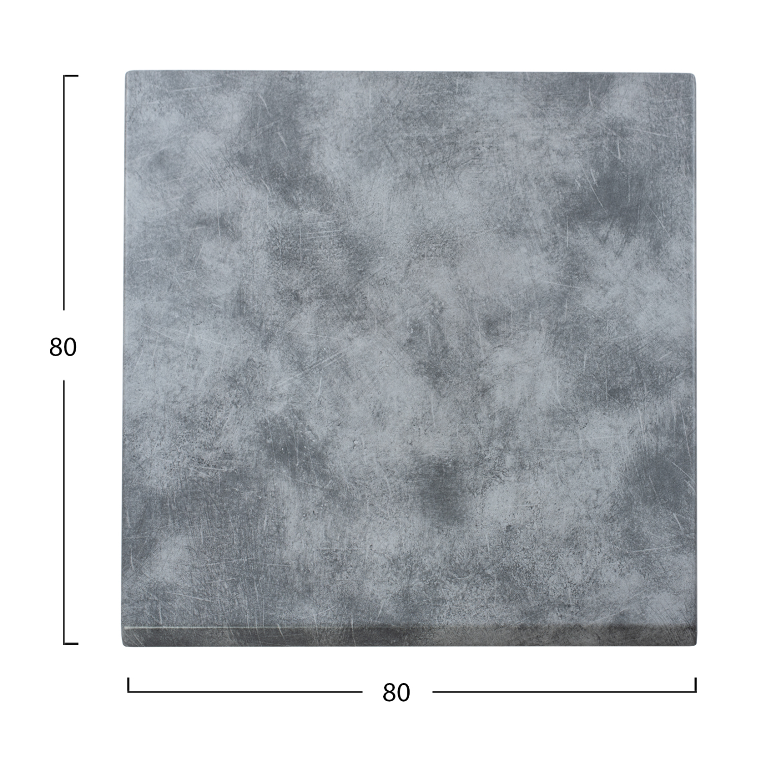 ΕΠΙΦΑΝΕΙΑ ΤΡΑΠΕΖΙΟΥ WERZALIT 80Χ80Χ3.5εκ. CEMENT 2