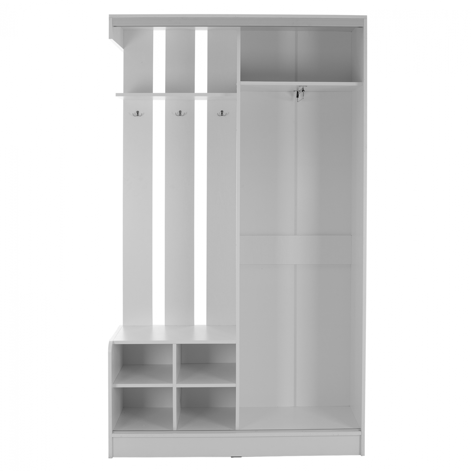 ΕΠΙΠΛΟ ΕΙΣΟΔΟΥ ΜΕ ΣΥΡΟΜΕΝΗ ΝΤΟΥΛΑΠΑ Κ ΚΑΘΡΕΦΤΗ DULCE ΛΕΥΚΟ 118x45x210 εκ. 6