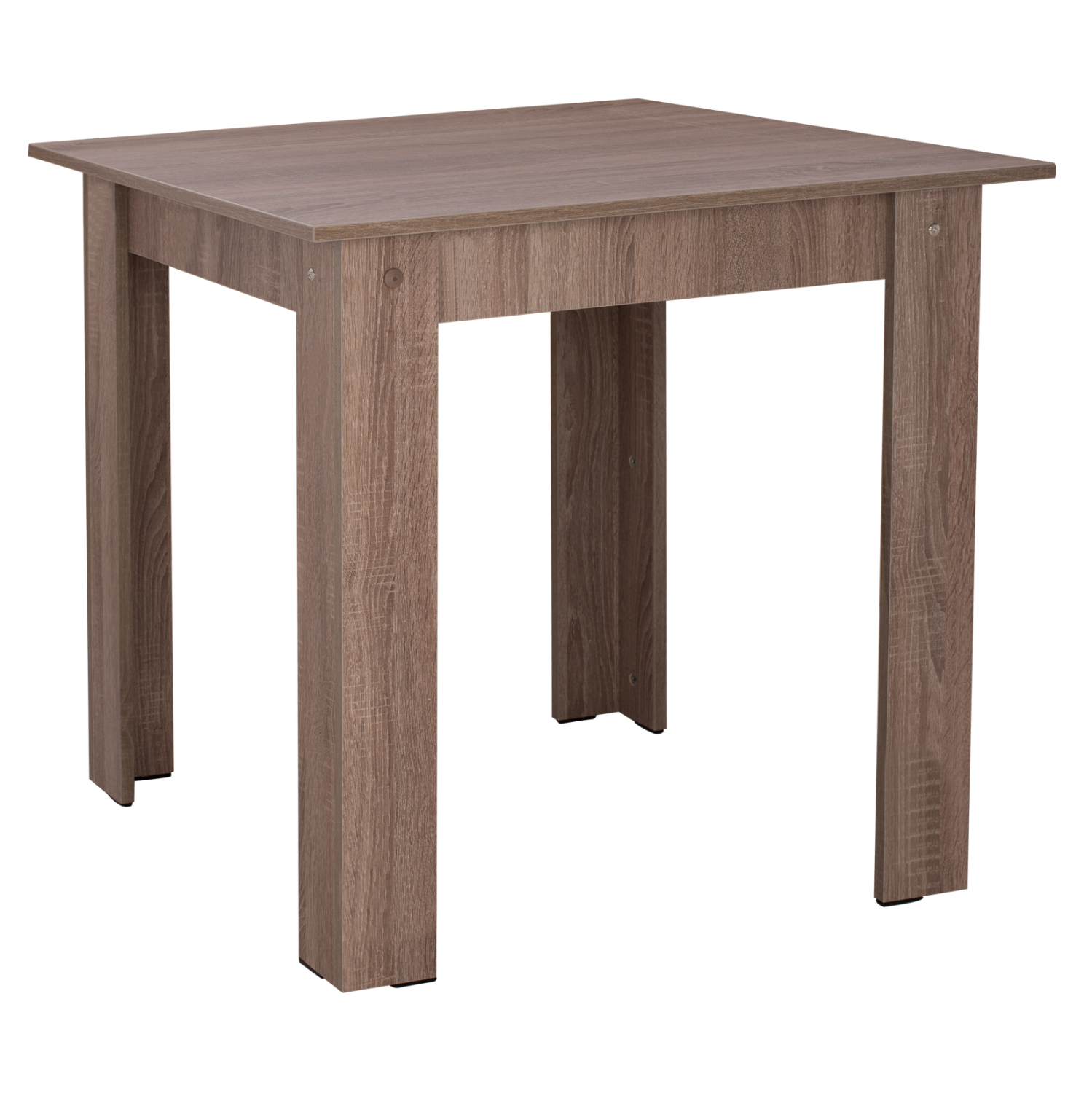 ΤΡΑΠΕΖΙ ΚΟΥΖΙΝΑΣ KELVIN , SONOMA OAK TRUFFLE, 80x80x77εκ. 1