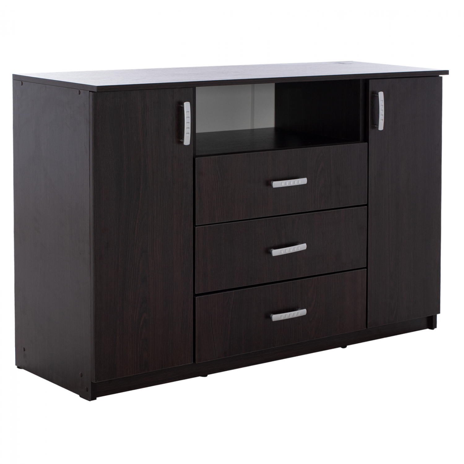 ΜΠΟΥΦΕΣ ΜΕ 2 ΝΤΟΥΛΑΠΙΑ Κ 3 ΣΥΡΤΑΡΙΑ ADLER WENGE 120X45X85Y εκ. 1