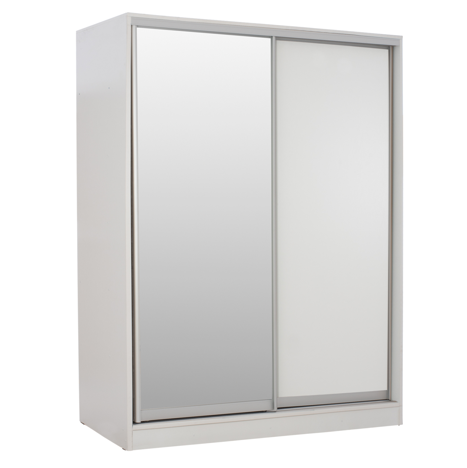 ΝΤΟΥΛΑΠΑ ADLER ΜΕΛΑΜΙΝΗΣ ΛΕΥΚΗ ΜΕ ΚΑΘΡΕΠΤΗ 160x60x210 εκ. 1