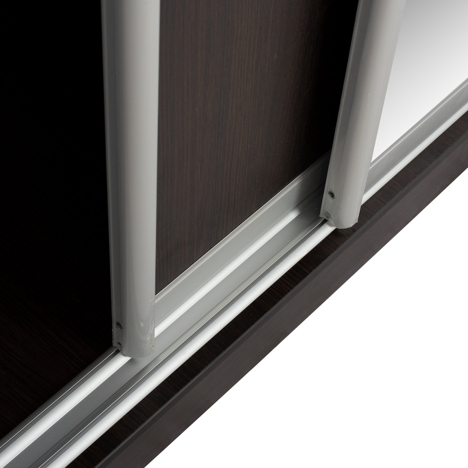 ΝΤΟΥΛΑΠΑ ΣΥΡΟΜΕΝΗ ADLER ΜΕΛΑΜΙΝΗΣ WENGE ΜΕ ΚΑΘΡΕΠΤΗ 180X60X210Υεκ. 6