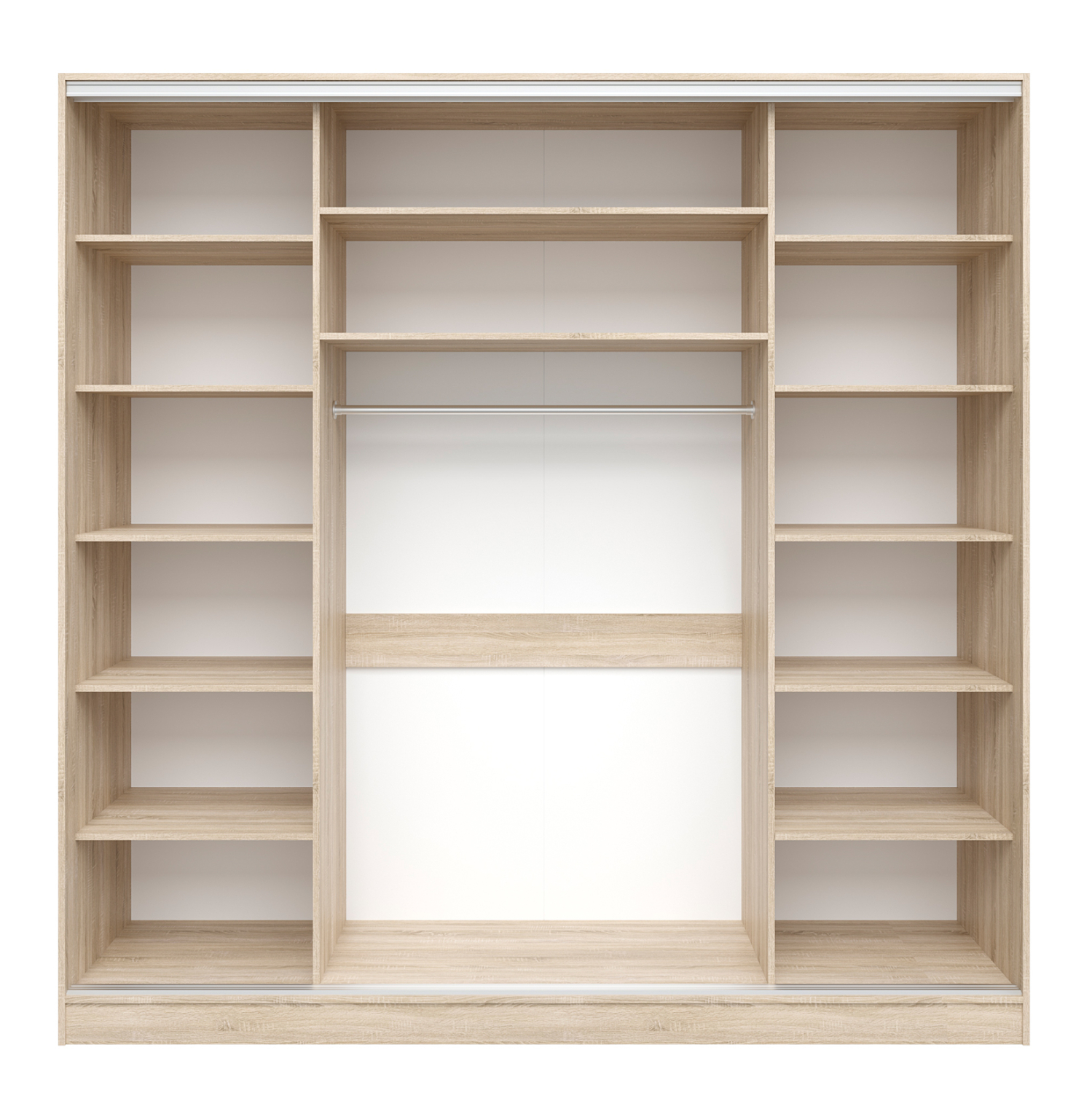 ΝΤΟΥΛΑΠΑ ΣΥΡΟΜΕΝΗ ΜΕΛΑΜΙΝΗΣ SONAMA ΜΕ ΚΑΘΡΕΦΤΗ 3ΦΥΛΛΗ 240x240x60 εκ. 3