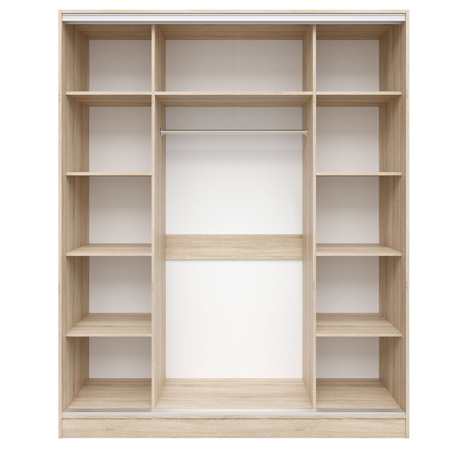 ΝΤΟΥΛΑΠΑ ΣΥΡΟΜΕΝΗ ADLER ΜΕΛΑΜΙΝΗΣ SONAMA ΜΕ ΚΑΘΡΕΦΤΗ 3ΦΥΛΛΗ 183x60x220 εκ. 3