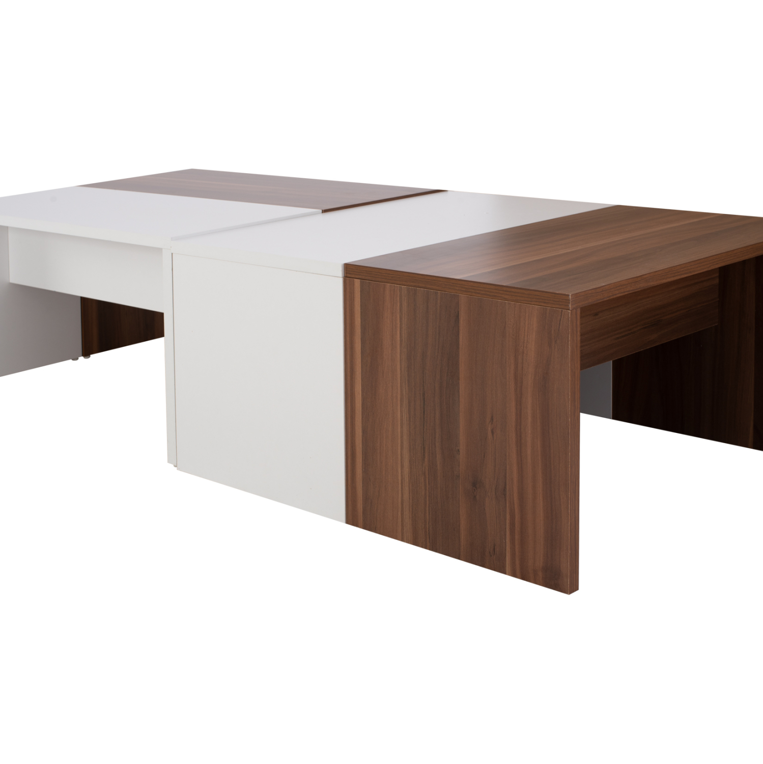 ΤΡΑΠΕΖΙ ΣΑΛΟΝΙΟΥ KARSYN ΚΑΡΥΔΙ-ΛΕΥΚΟ 120x60x35 εκ. 6