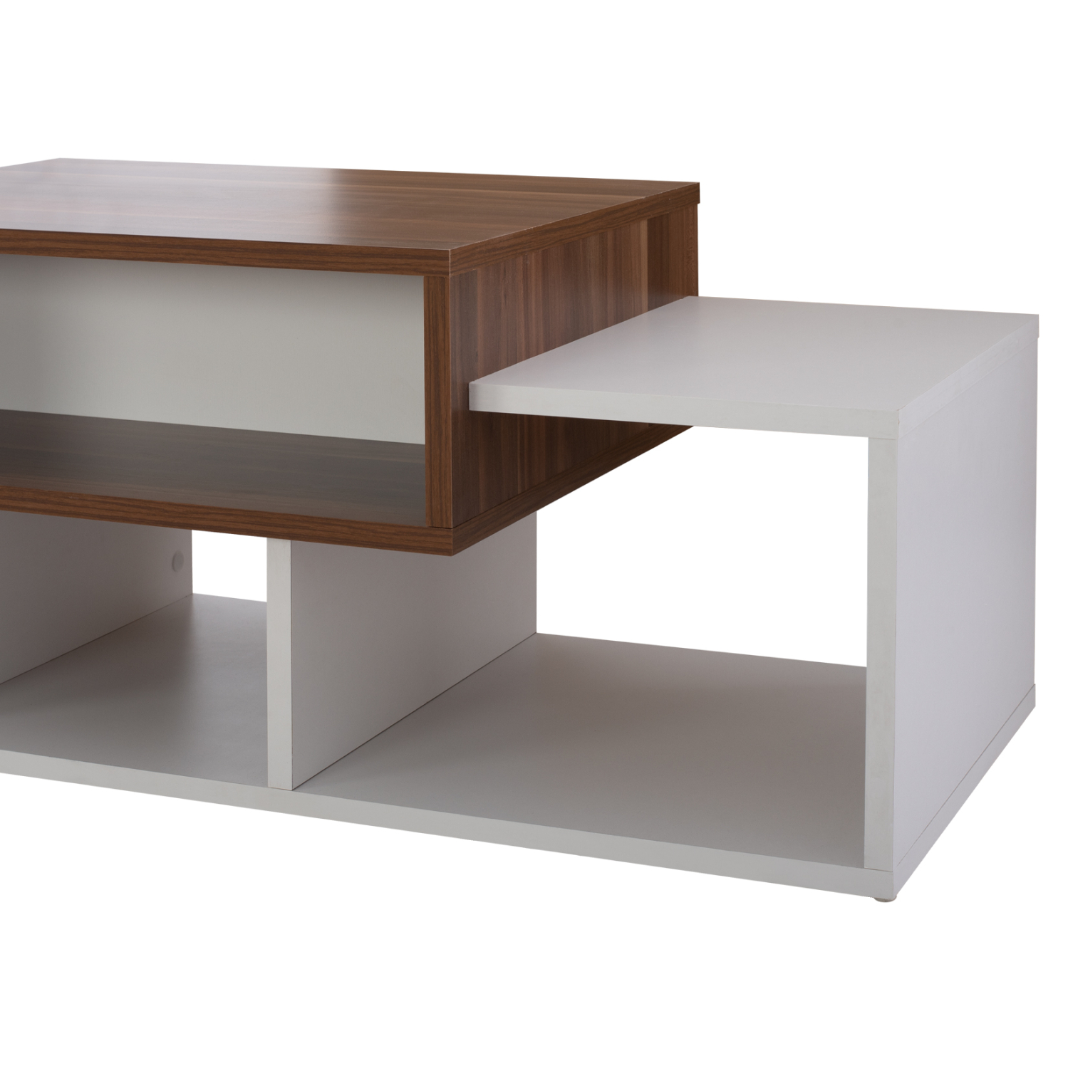 ΤΡΑΠΕΖΙ ΣΑΛΟΝΙΟΥ SERGIO ΚΑΡΥΔΙ ΛΕΥΚΟ 88x45x40 εκ. 5