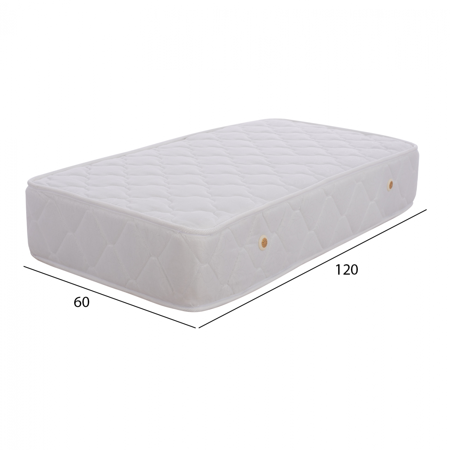 ΣΤΡΩΜΑ BABYCLOUD BONELL SPRING 60X120 ΛΕΥΚΟ 2