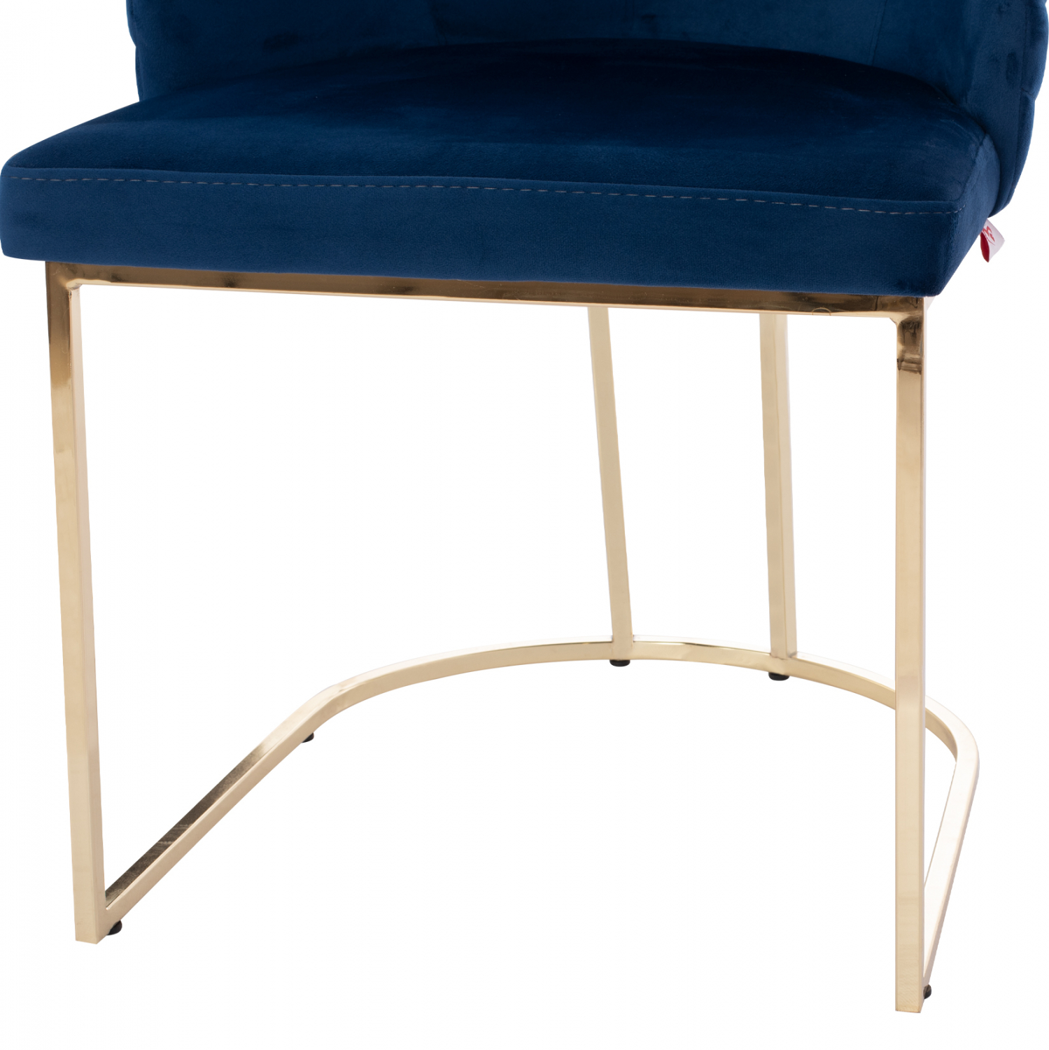 ΠΟΛΥΘΡΟΝΑ SOLANA ΑΠΟ ΜΠΛΕ ΒΕΛΟΥΔΟ ΜΕ ΜΕΤΑΛΛΙΚΑ ΧΡΥΣΑ ΠΟΔΙΑ 54x63x87Υ εκ. 10