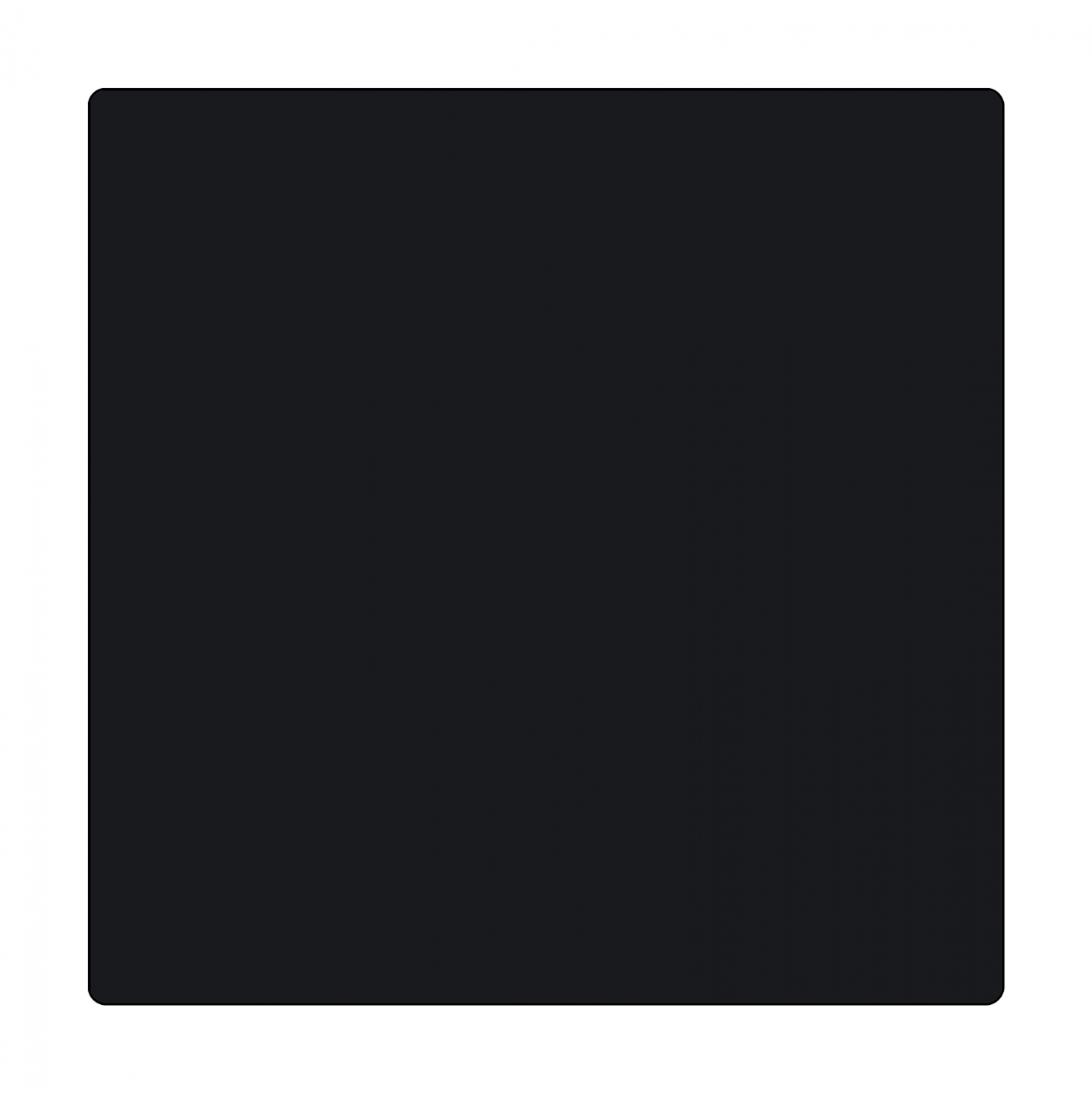 ΕΠΙΦΑΝΕΙΑ ΤΡΑΠΕΖΙΟΥ COMPACT HPL 60X60 ΜΑΥΡΟ ΜΑΤ 1