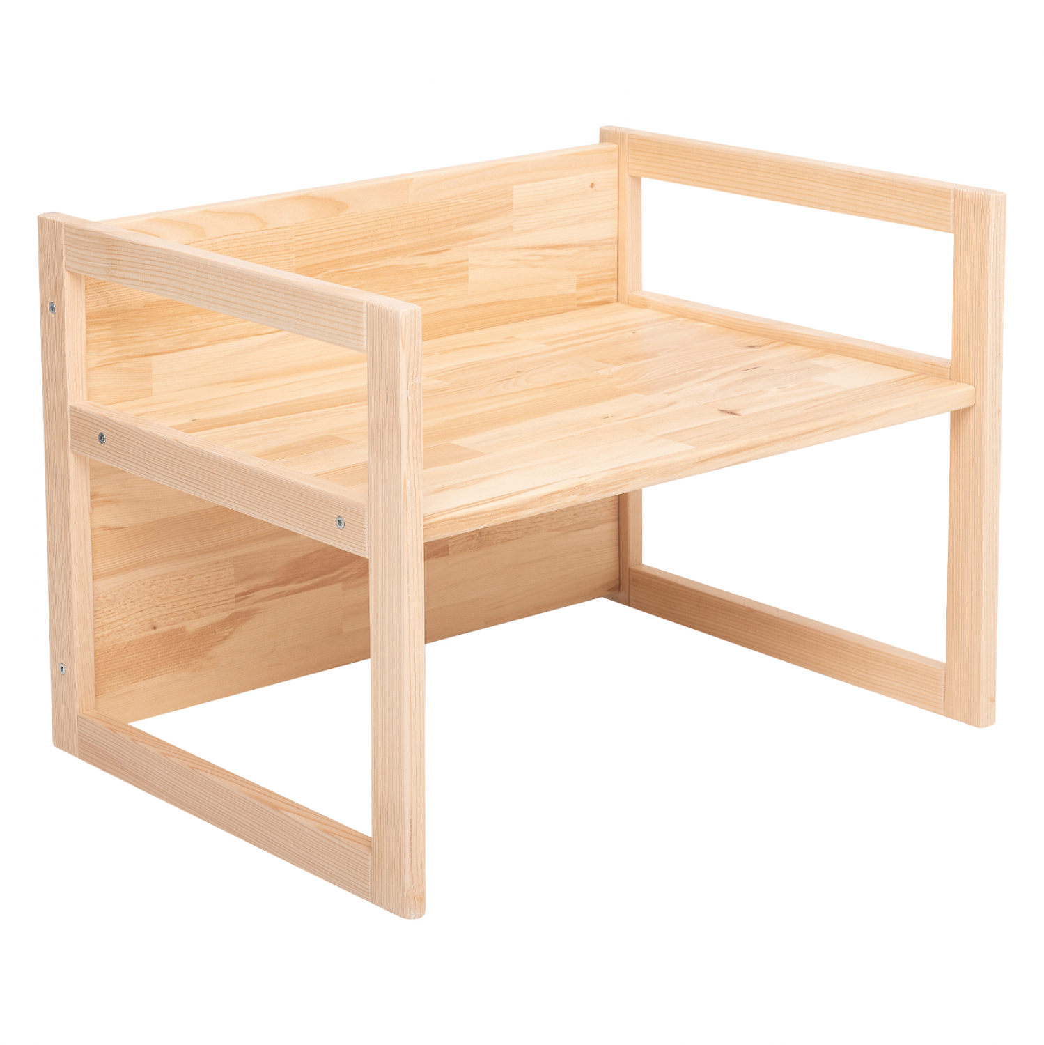 ΠΑΙΔΙΚΟ ΞΥΛΙΝΟ ΠΑΓΚΑΚΙ-ΤΡΑΠΕΖΙ MIKO ΦΥΣΙΚΟ 64,5x45,x47Y εκ. 4