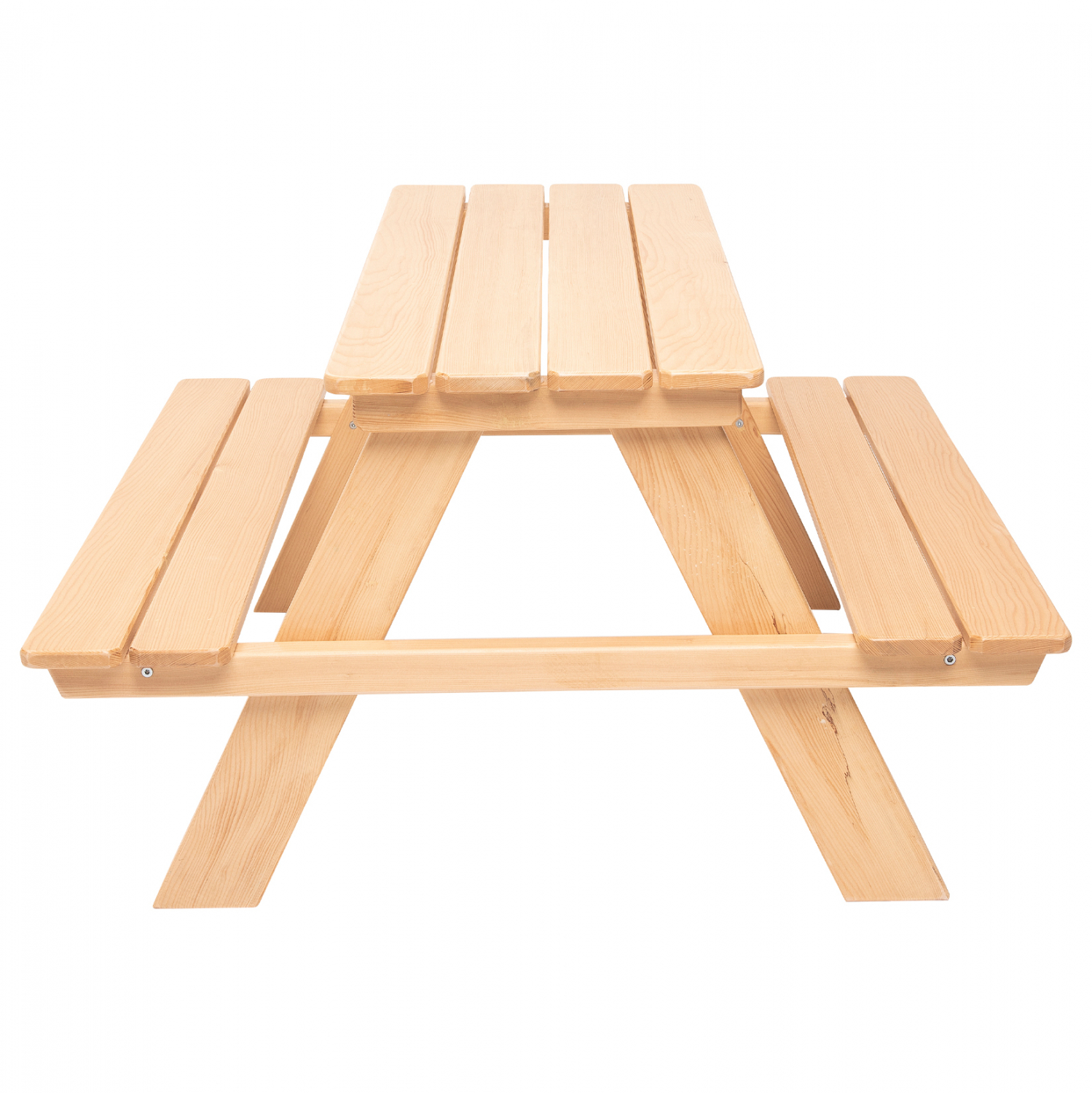 ΠΑΙΔΙΚΟ ΤΡΑΠΕΖΙ ΠΙΚΝΙΚ ΞΥΛΙΝΟ MIKO ΦΥΣΙΚΟ 88x88x52,5Y εκ. 1