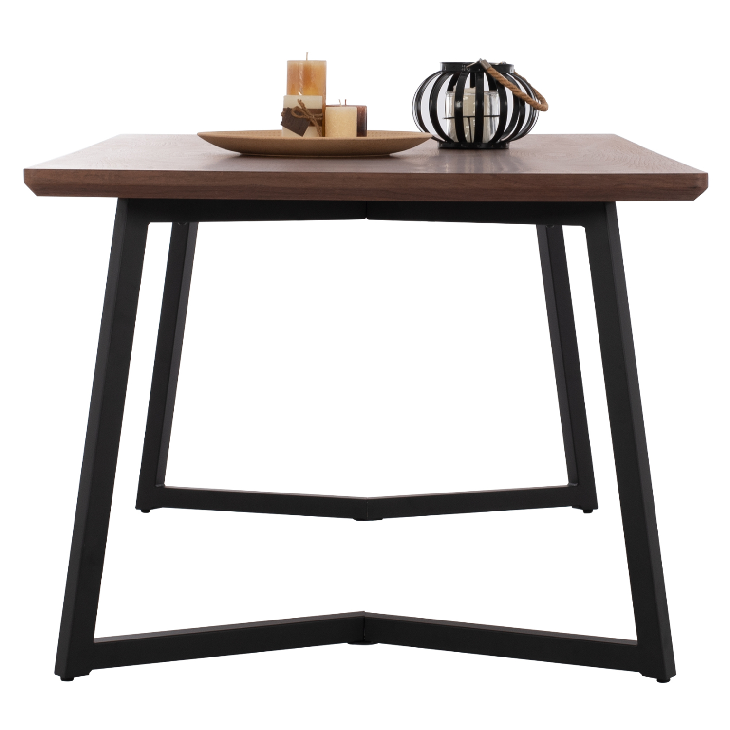 ΤΡΑΠΕΖΙ ΤΡΑΠΕΖΑΡΙΑΣ JAY ΚΑΠΛΑΜΑΣ ΚΑΡΥΔΙΑΣ ΡΟΥΣΤΙΚ ΣΤΥΛ 200x100x75 εκ. 4