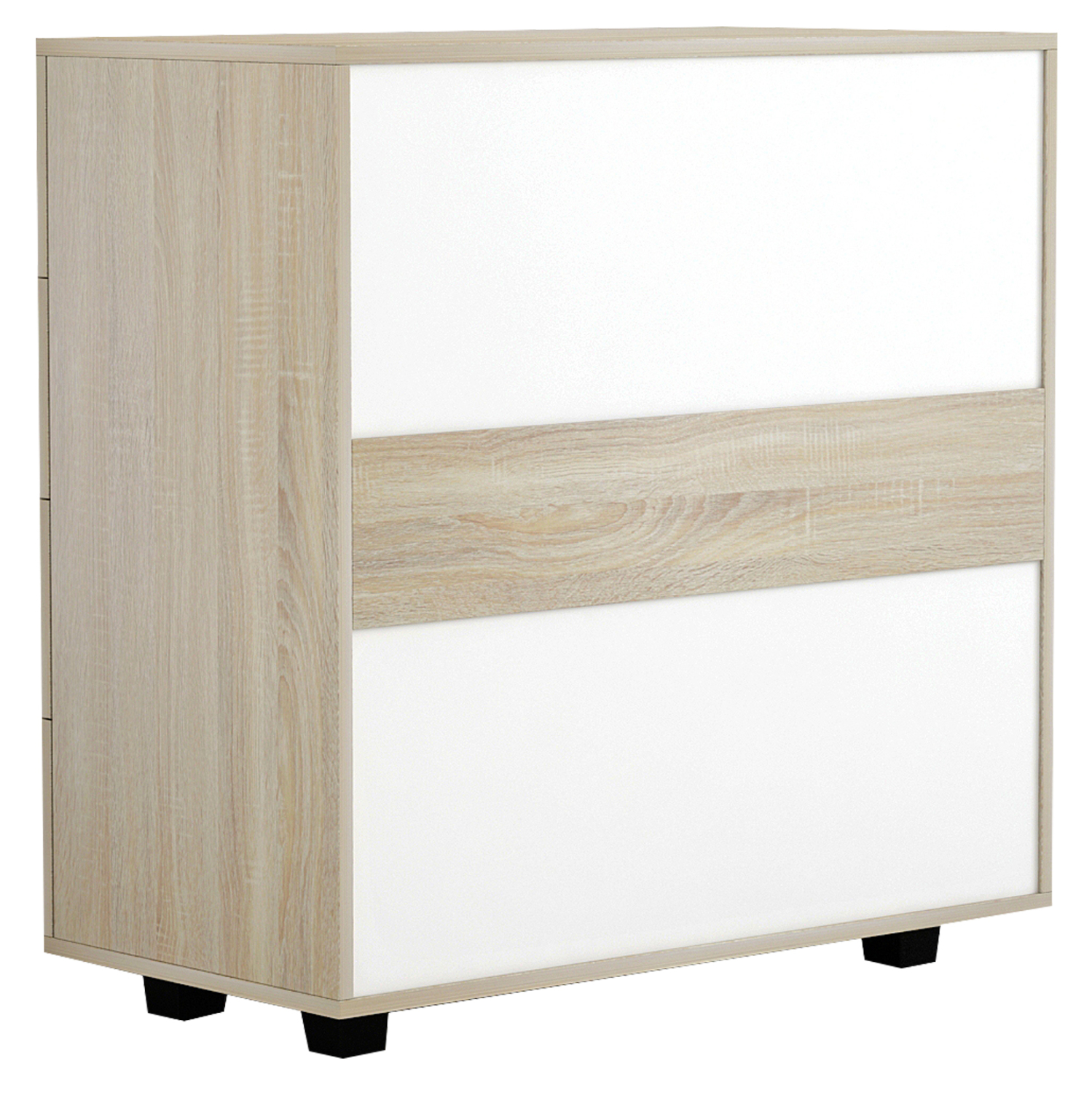 ΣΥΡΤΑΡΙΕΡΑ ΜΕΛΑΜΙΝΗΣ THORG ME 4 ΣΥΡΤΑΡΙΑ SONOMA 80x40x83Yεκ. 4